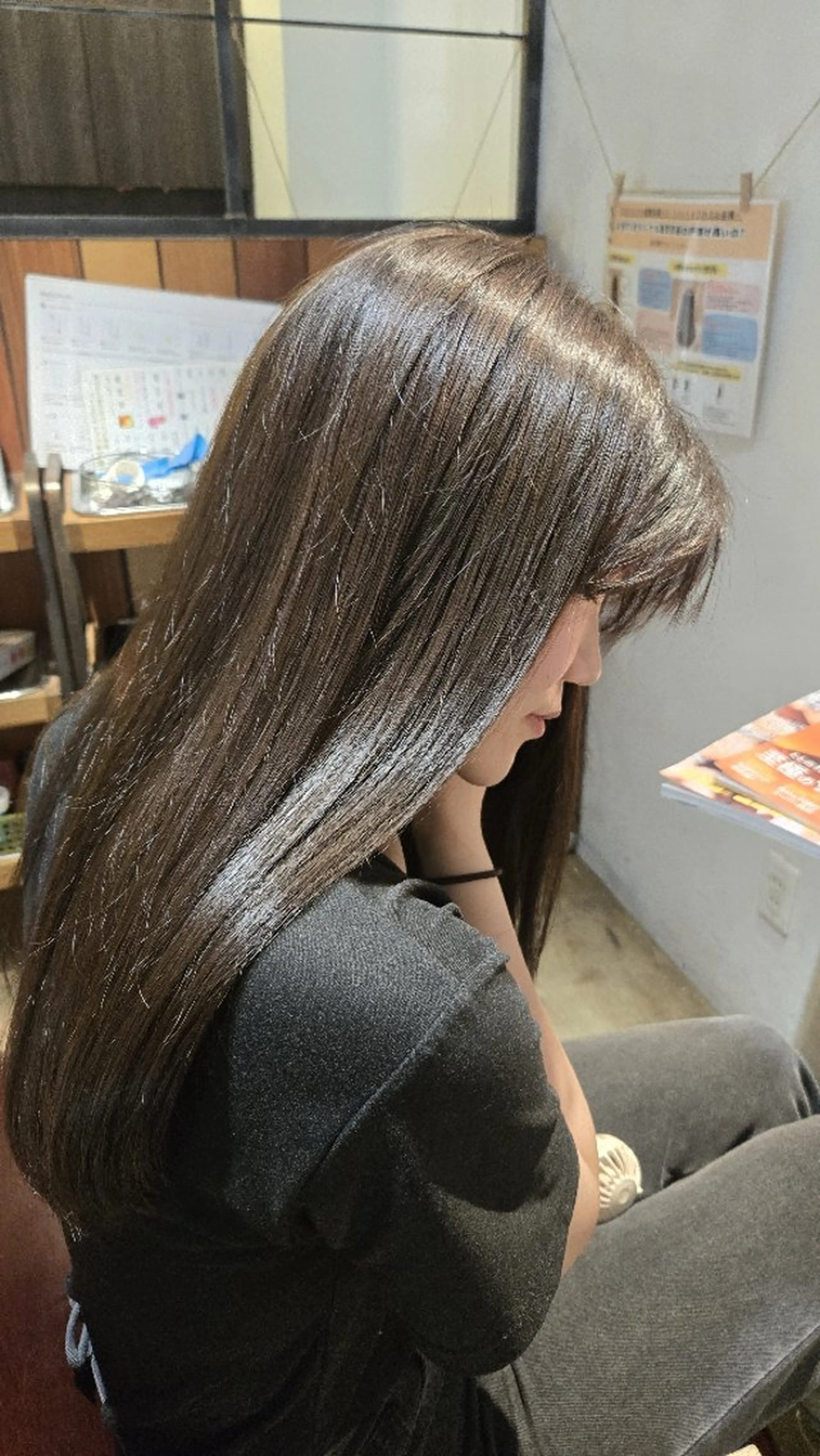 ロング カット ヘアカラー 韓国好き🇰🇷 美容師MIKUのヘアスタイル