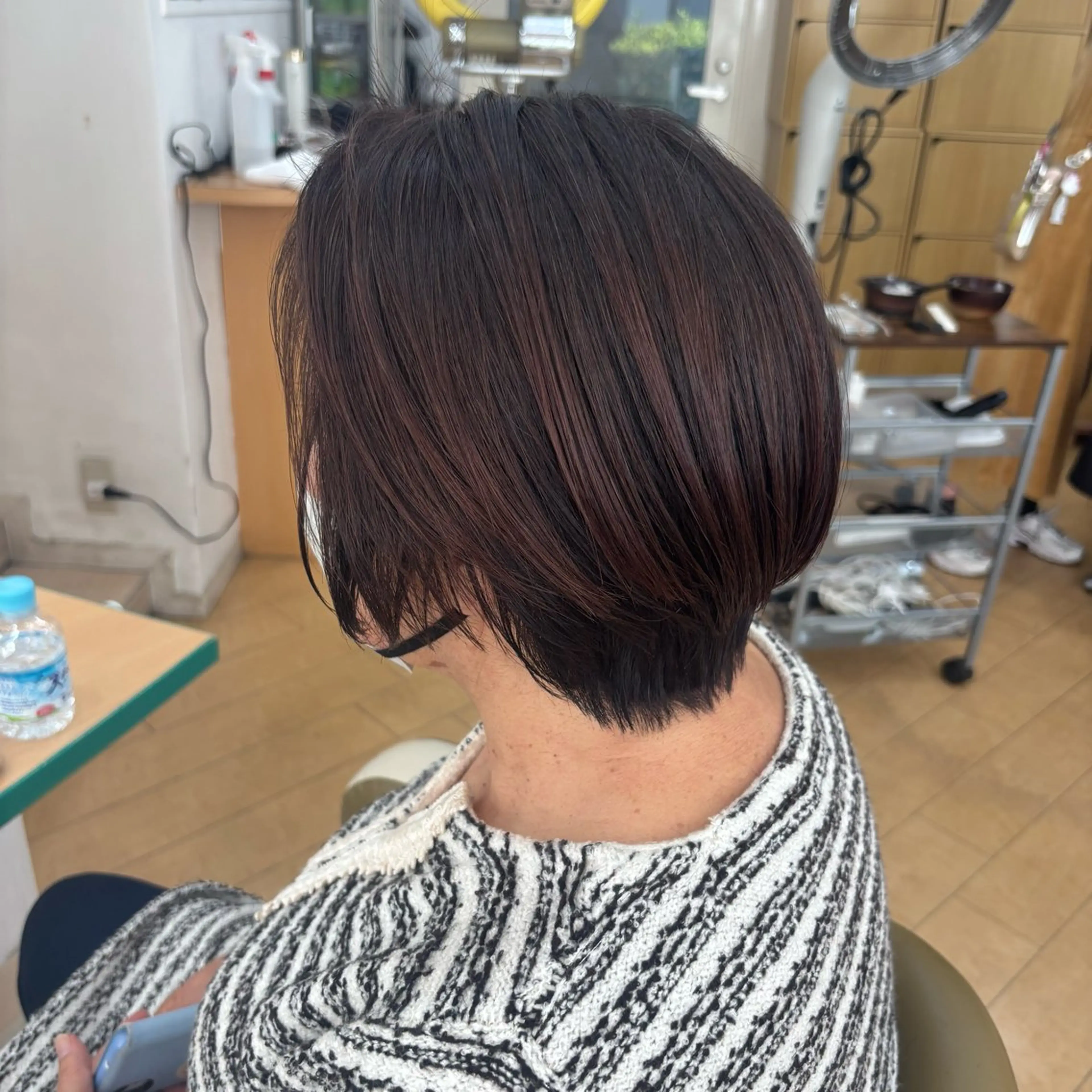 ショート カラー 🎀🤍芦澤 李音🤍🎀のヘアスタイル