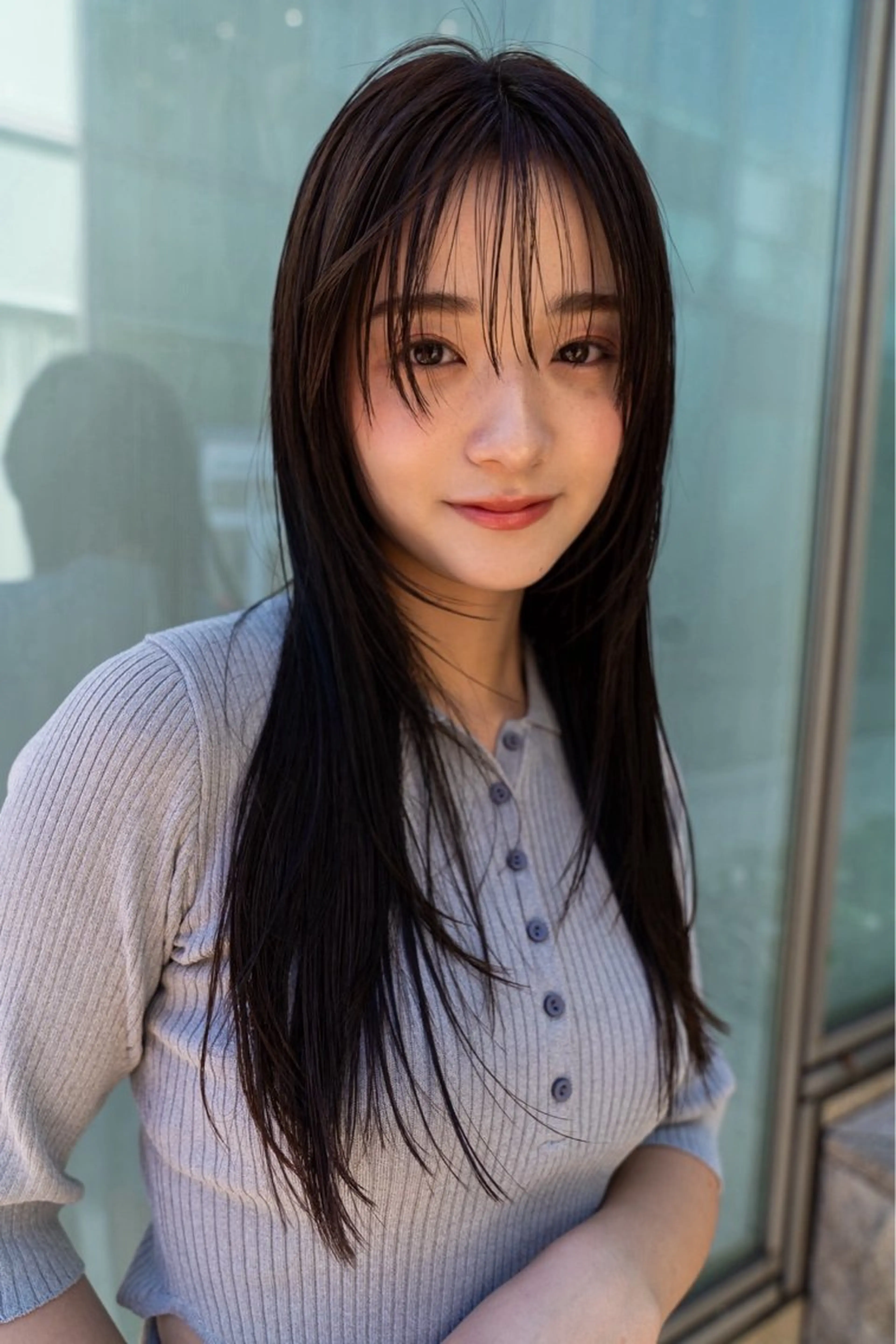 ロング green   上野所属・Ako /クールカラー💙のヘアスタイル