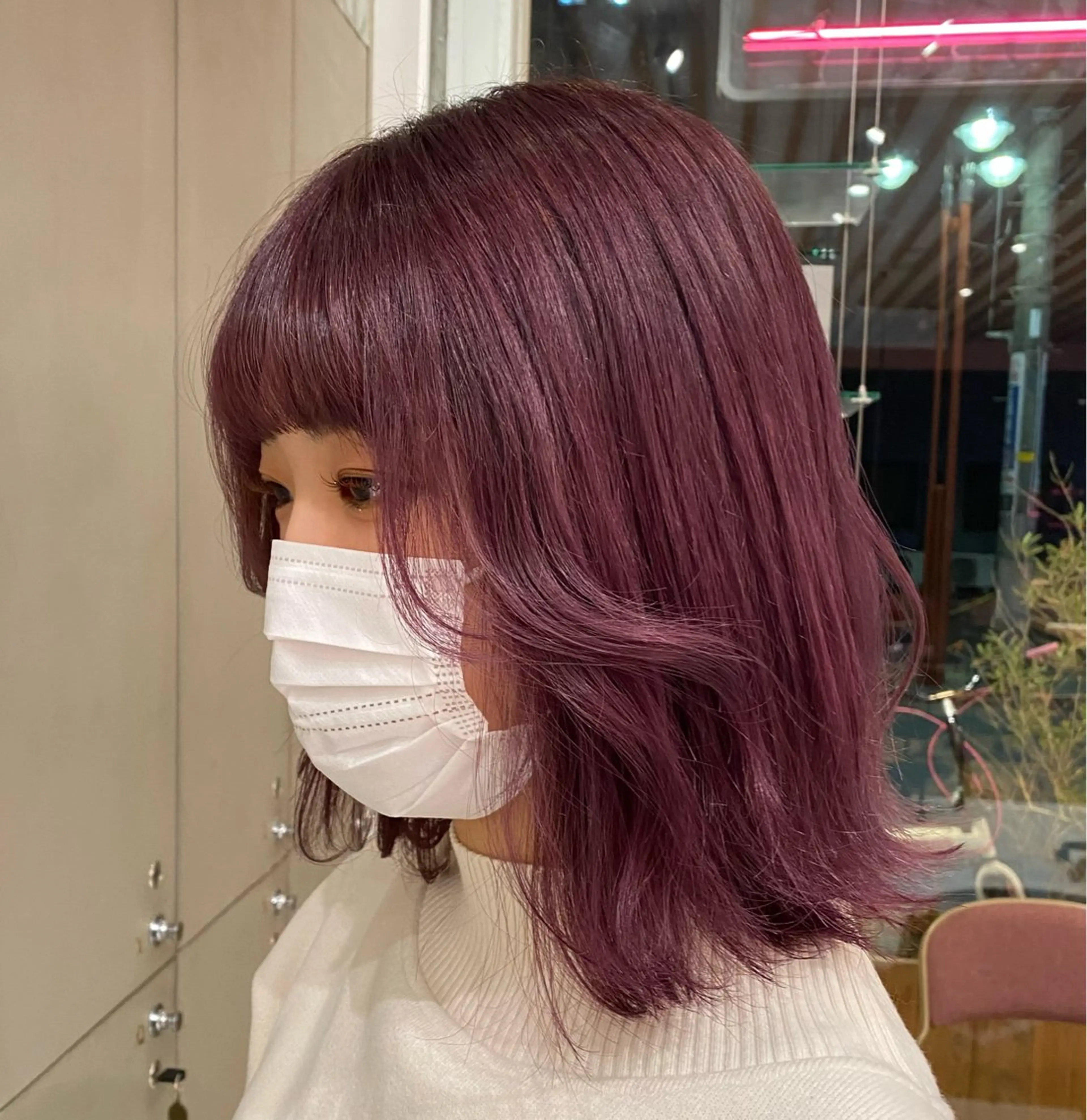 ショート D’na所属・🎀暖色ガーリー/ ボブ/みさき🎀のヘアスタイル