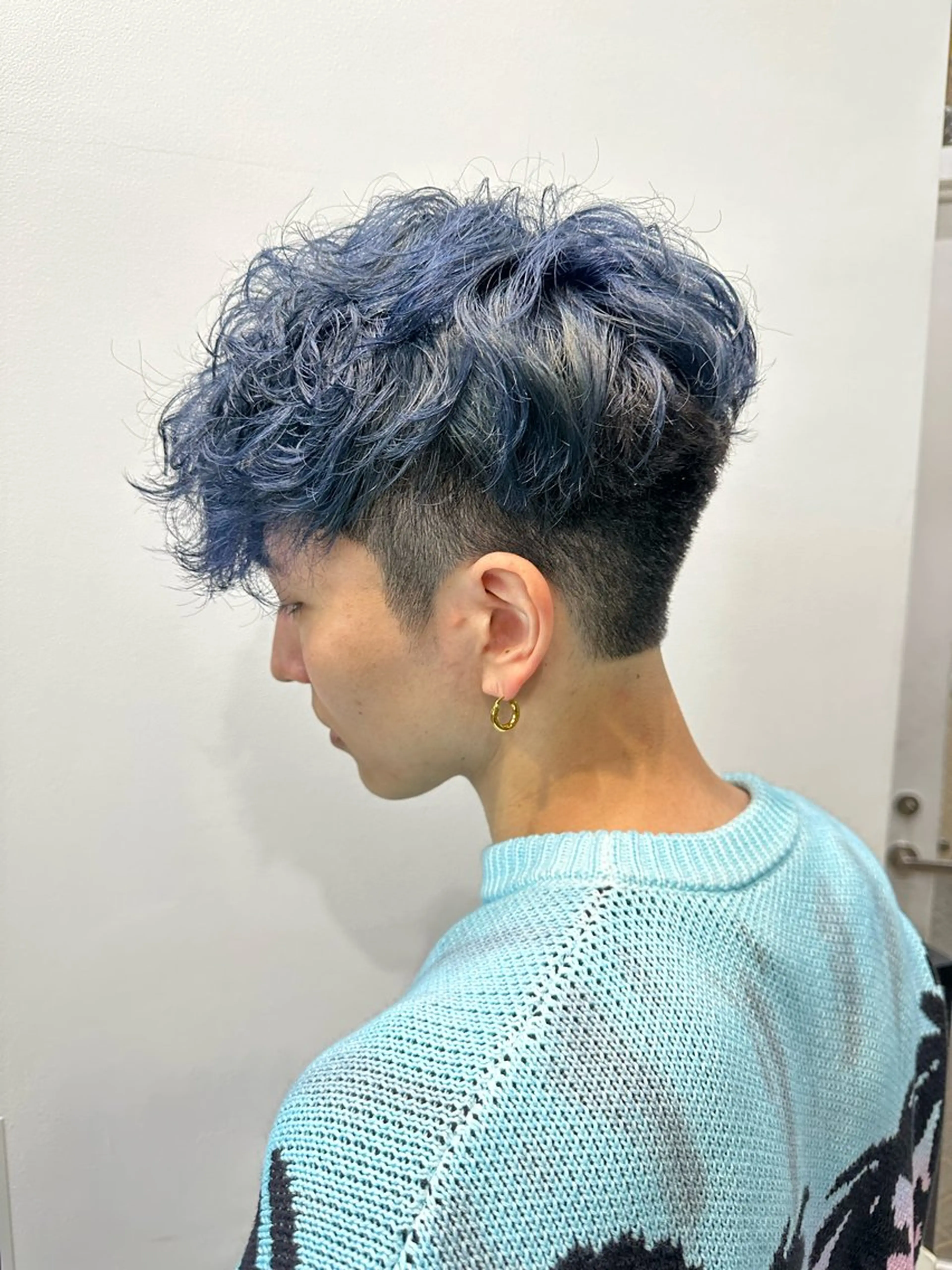 ショート パーマ iCON TOKYO 19時〜モデル募集のヘアスタイル