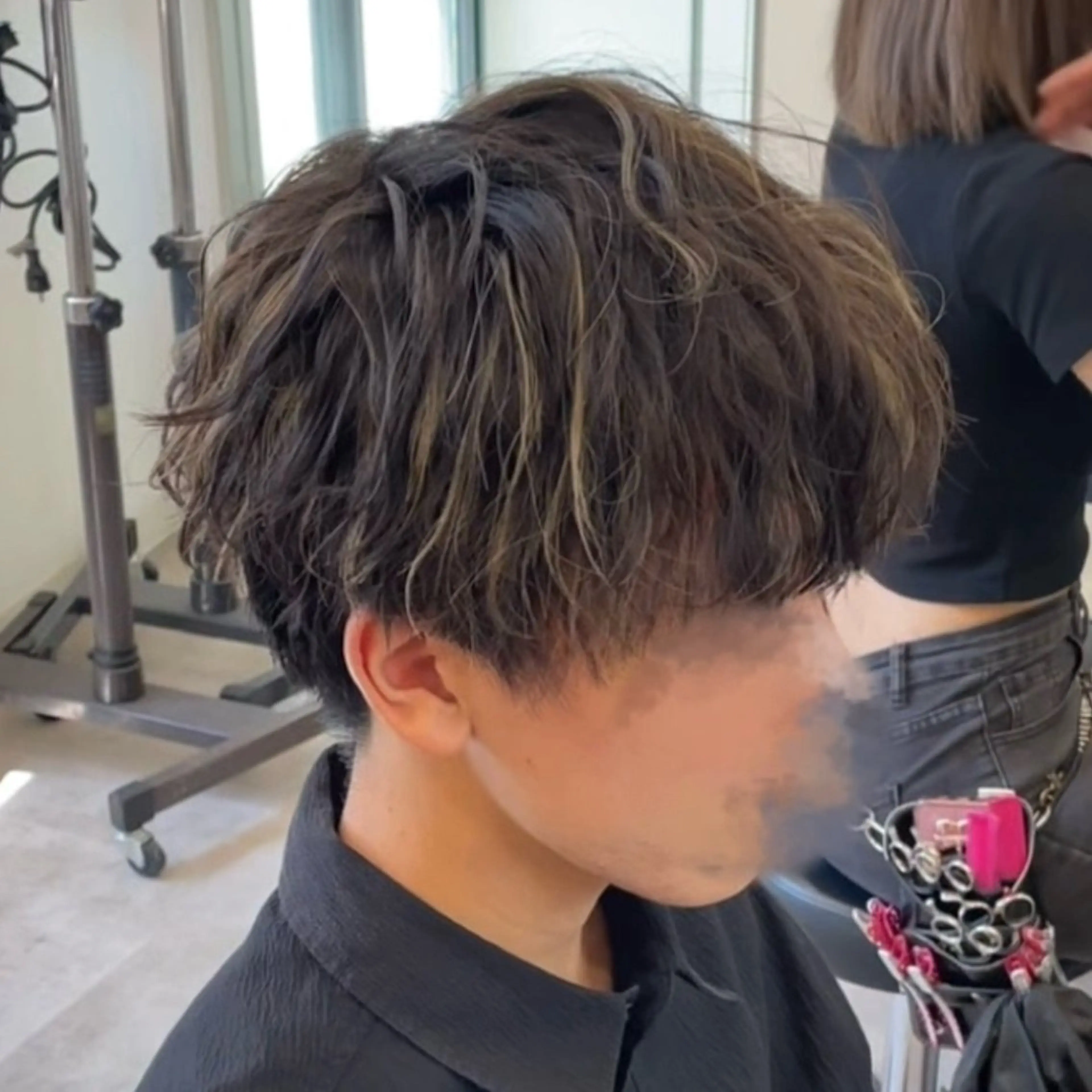 パーマ メンズ カット ヘアカラー メンズ特化 / ツイスパ🔥高林拓斗のヘアスタイル