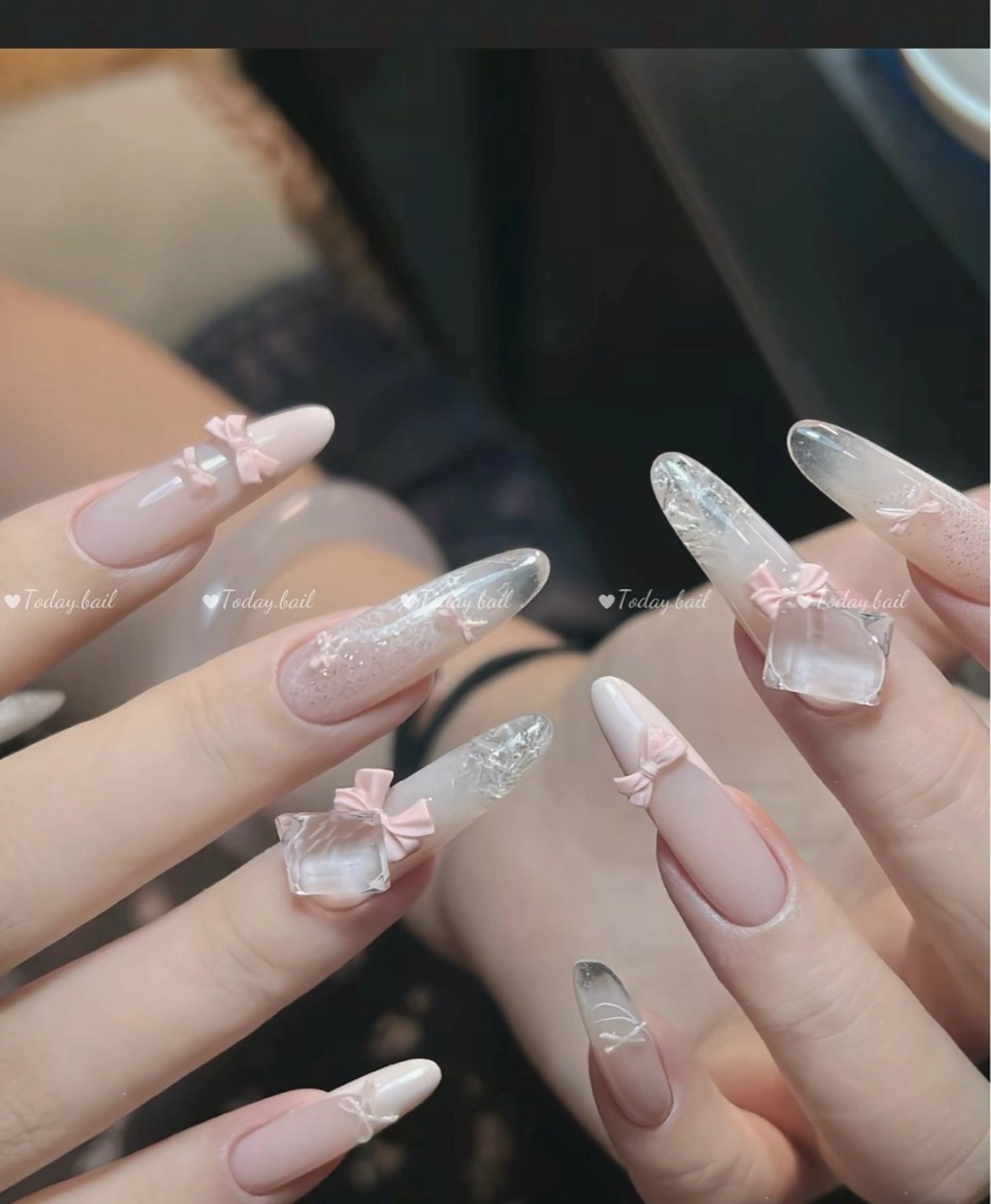 ネイル ハンドネイル 🎀Today nail💅のネイルデザイン