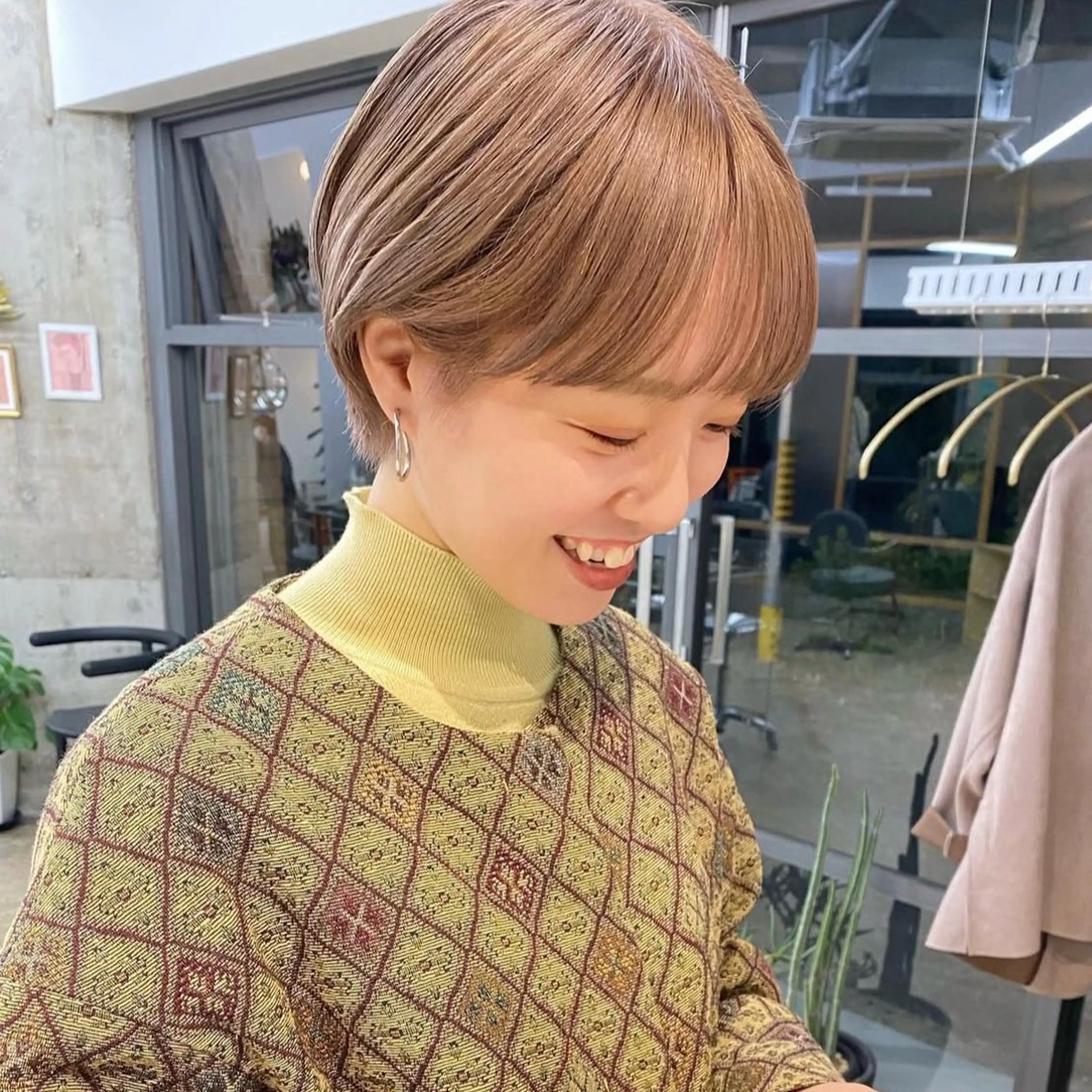 ショート ショートヘア yew scent所属・yuuka ショートのヘアスタイル