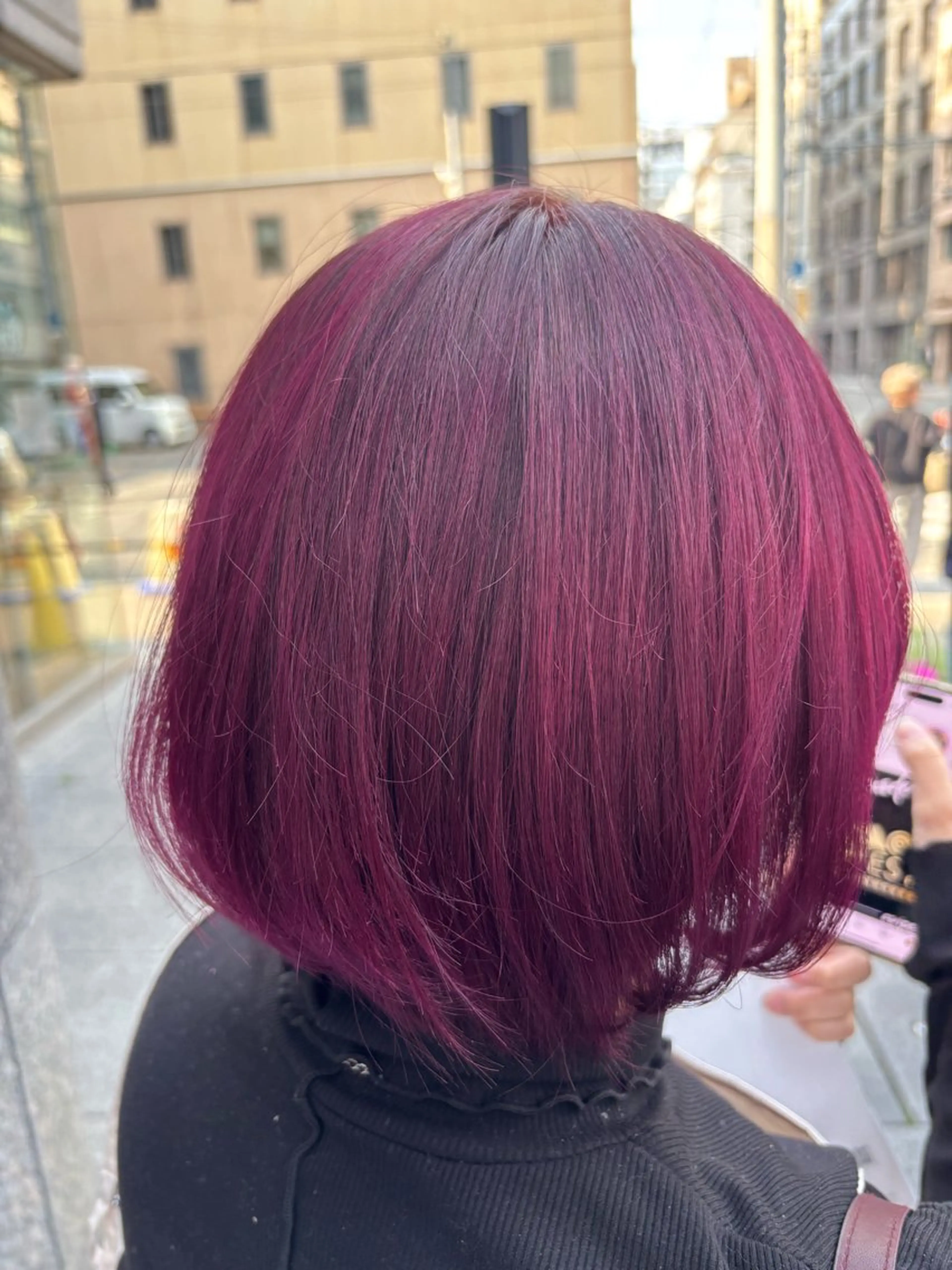 カラー MignonS こはるのヘアスタイル