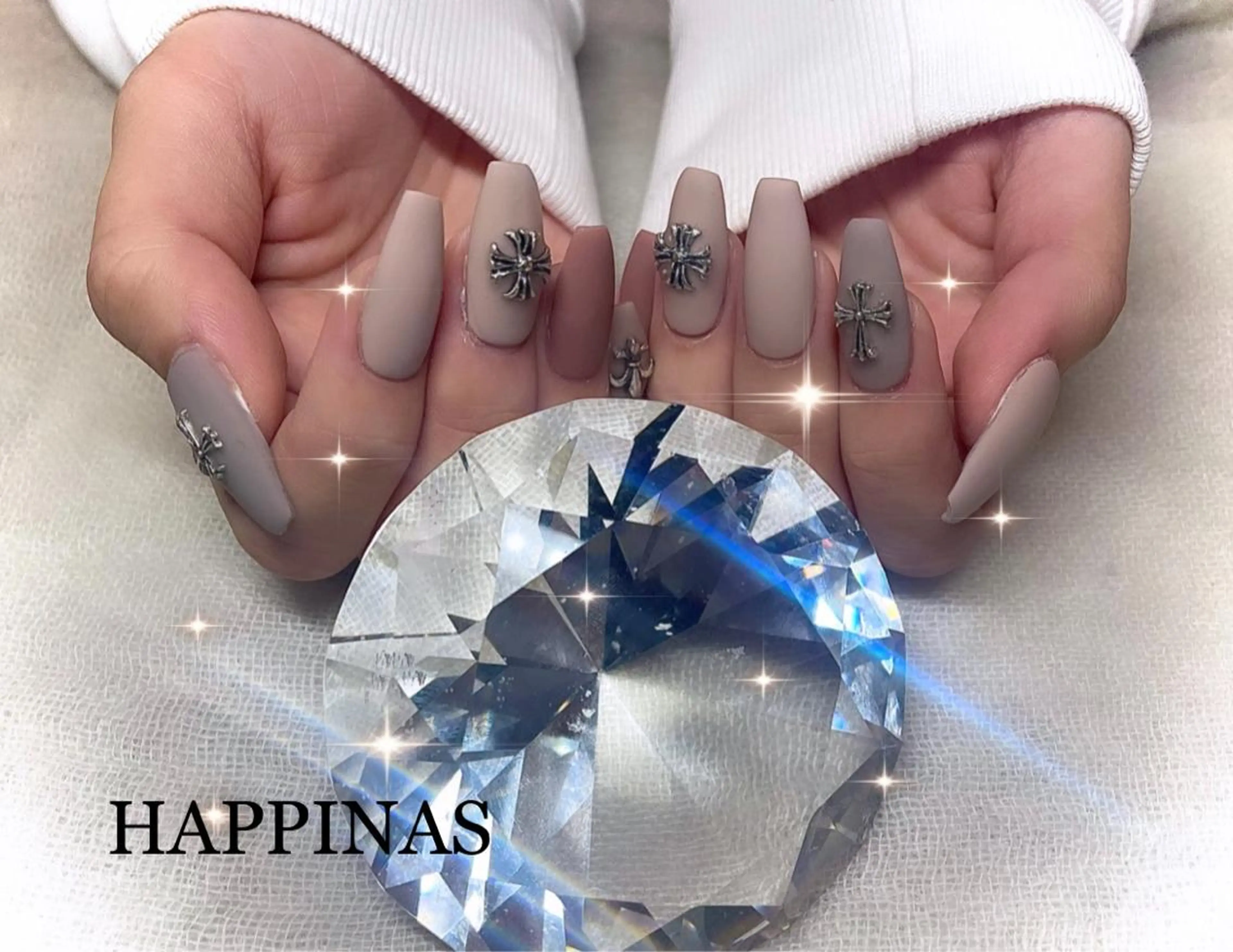 ネイル マットネイル ワンカラーネイル スカルプネイル シンプルネイル HAPPINAS Jrネイリスト💅のネイルデザイン