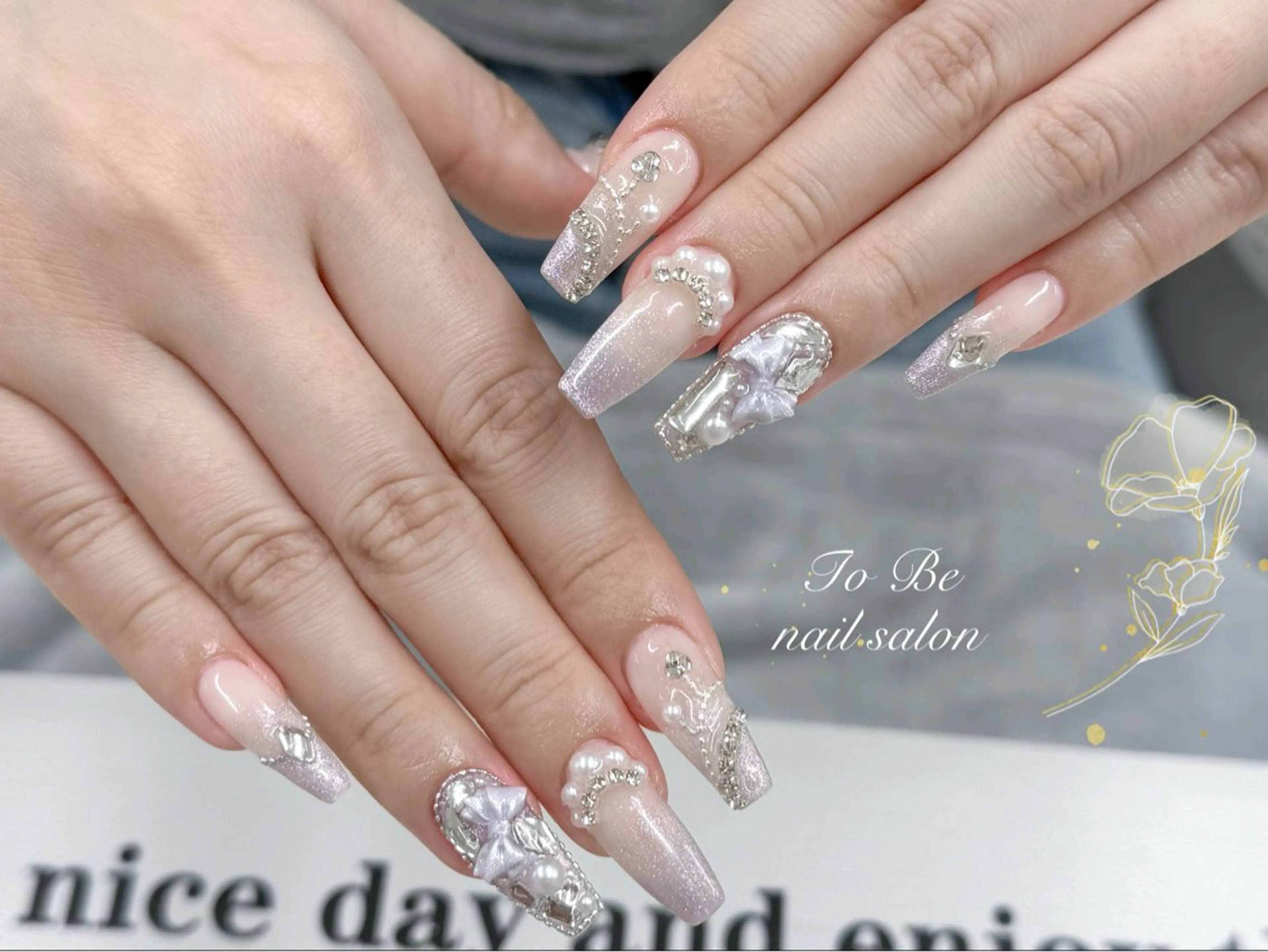 ネイル ハンドネイル Nail Salon To Be珈月のネイルデザイン