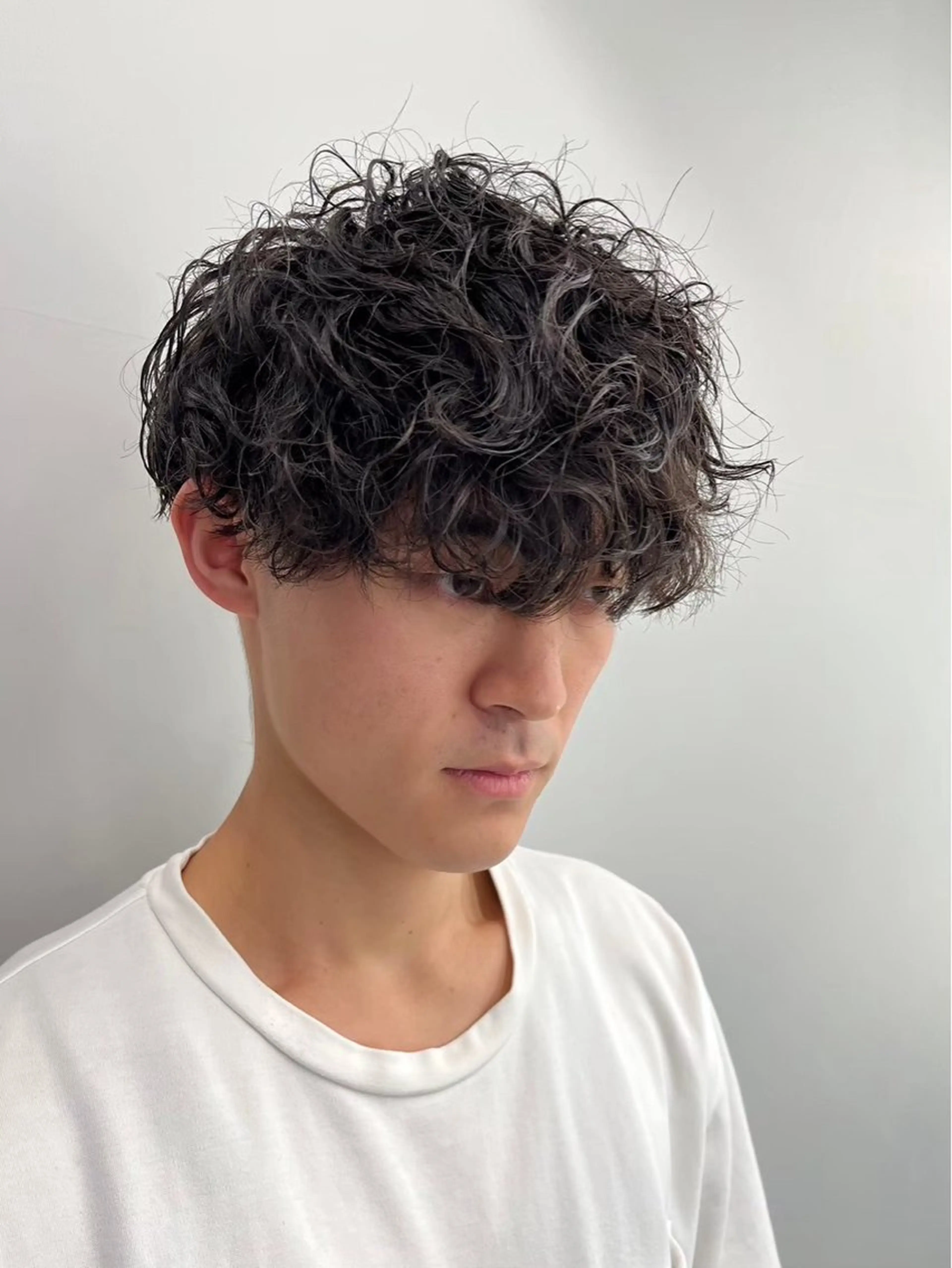 ショート パーマ メンズ マッシュ 坂本 響/メンズパーマのヘアスタイル