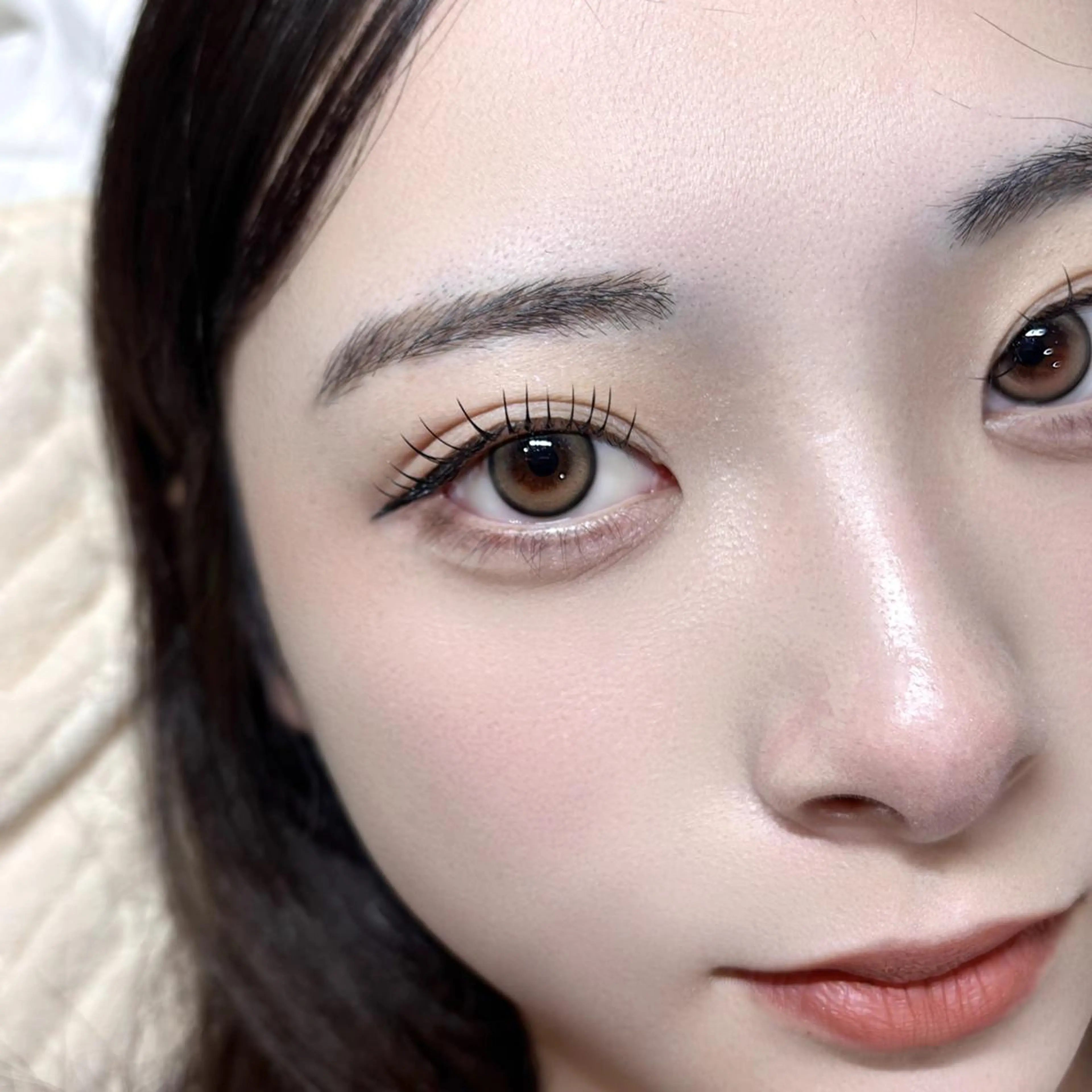 フラットラッシュ（オフなし）の写真