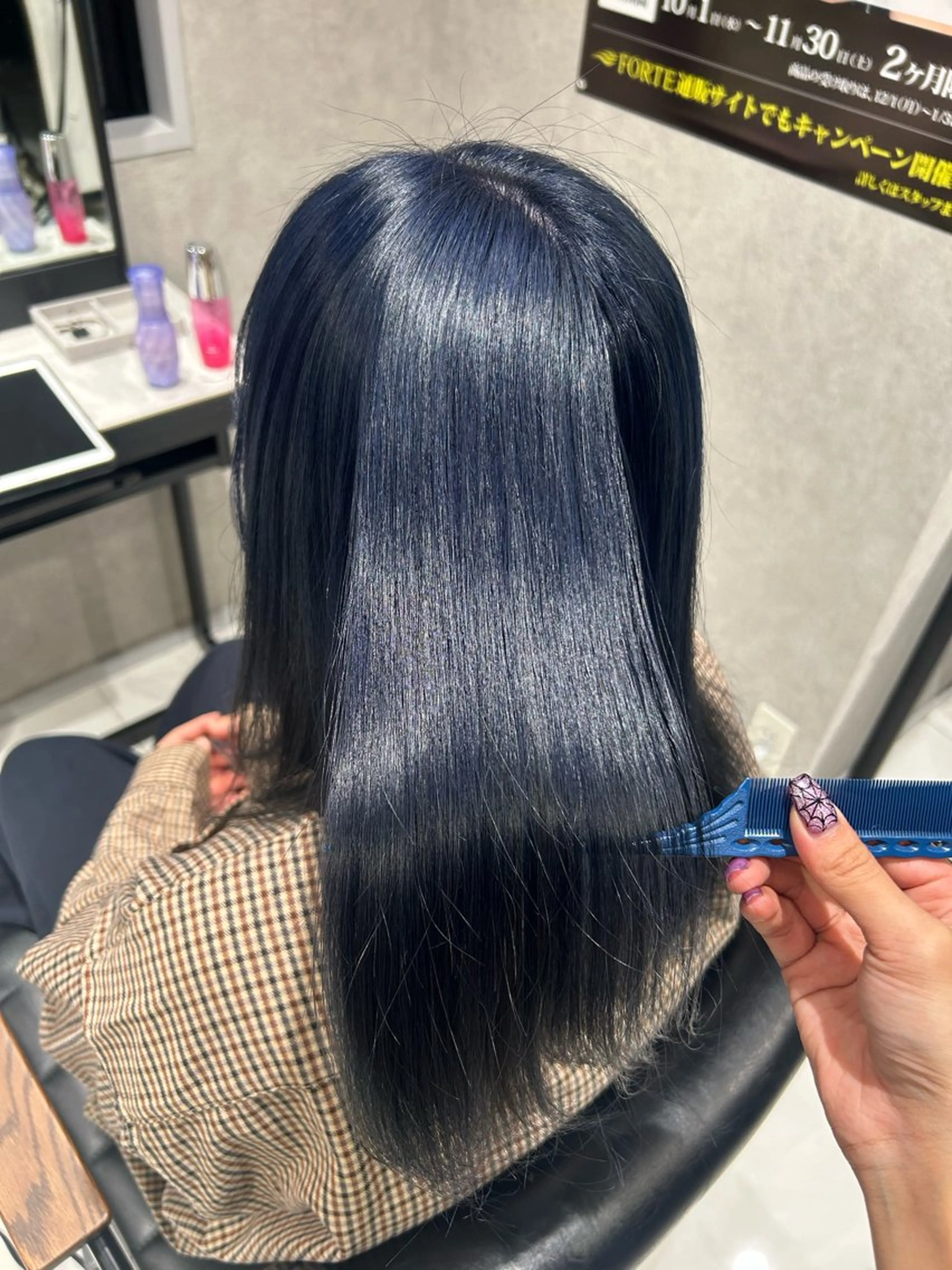 カラー ヘアカラー 透明感カラー🇰🇷 韓国風🪼海月のマツエク・マツパデザイン