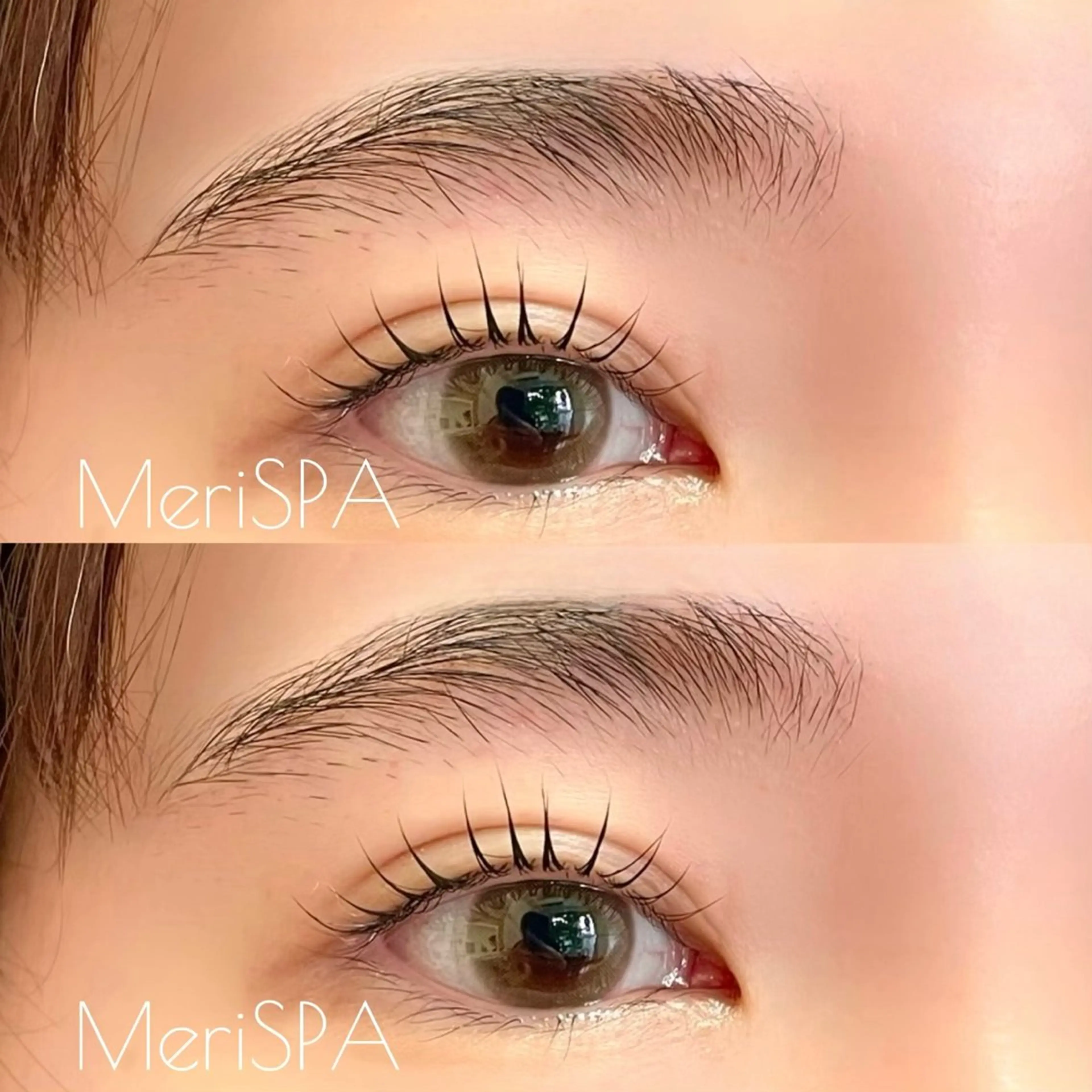 マツエク・マツパ MeriSPA 🩵のマツエク・マツパデザイン