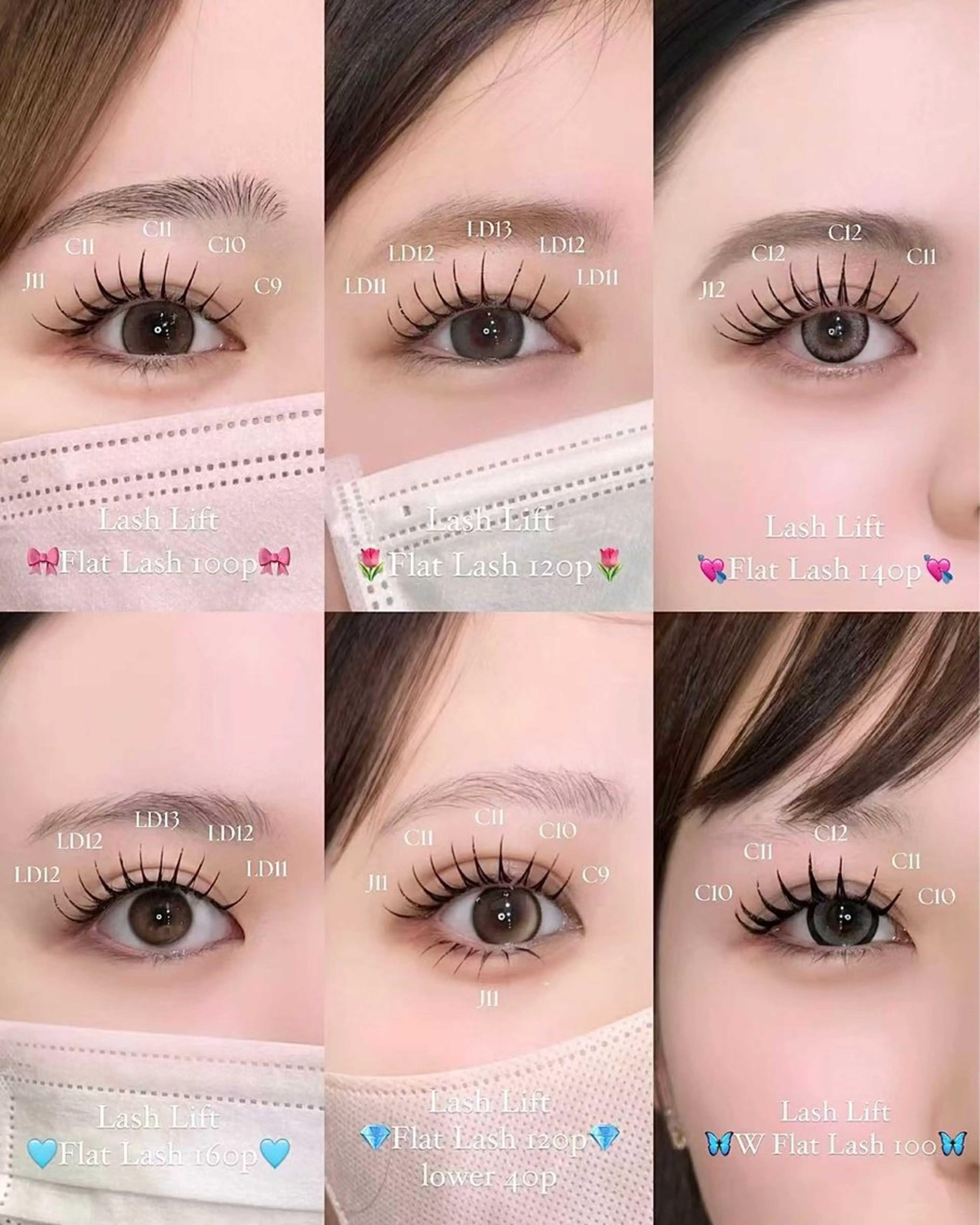 マツエク・マツパ 付け放題 バインドロック 束感まつ毛 フラットラッシュ ナチュラル マツエク YK• マツエクサロンのマツエク・マツパデザイン