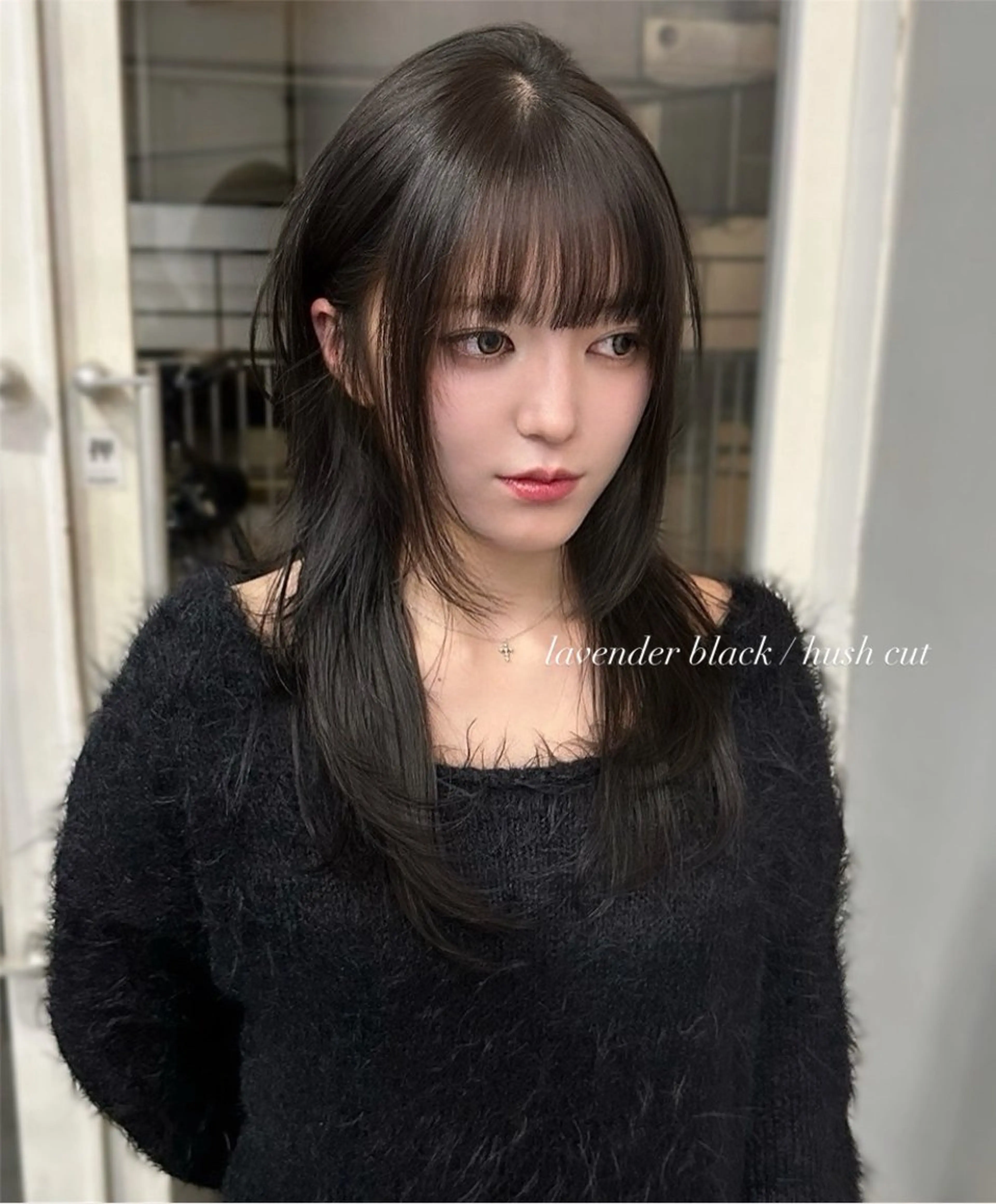 セミロング カラー ヘアアレンジ カット ヘアカラー トリートメント ヘアセット I've所属・🫧🇰🇷韓国ヘア レイヤー🐺yutaのヘアスタイル