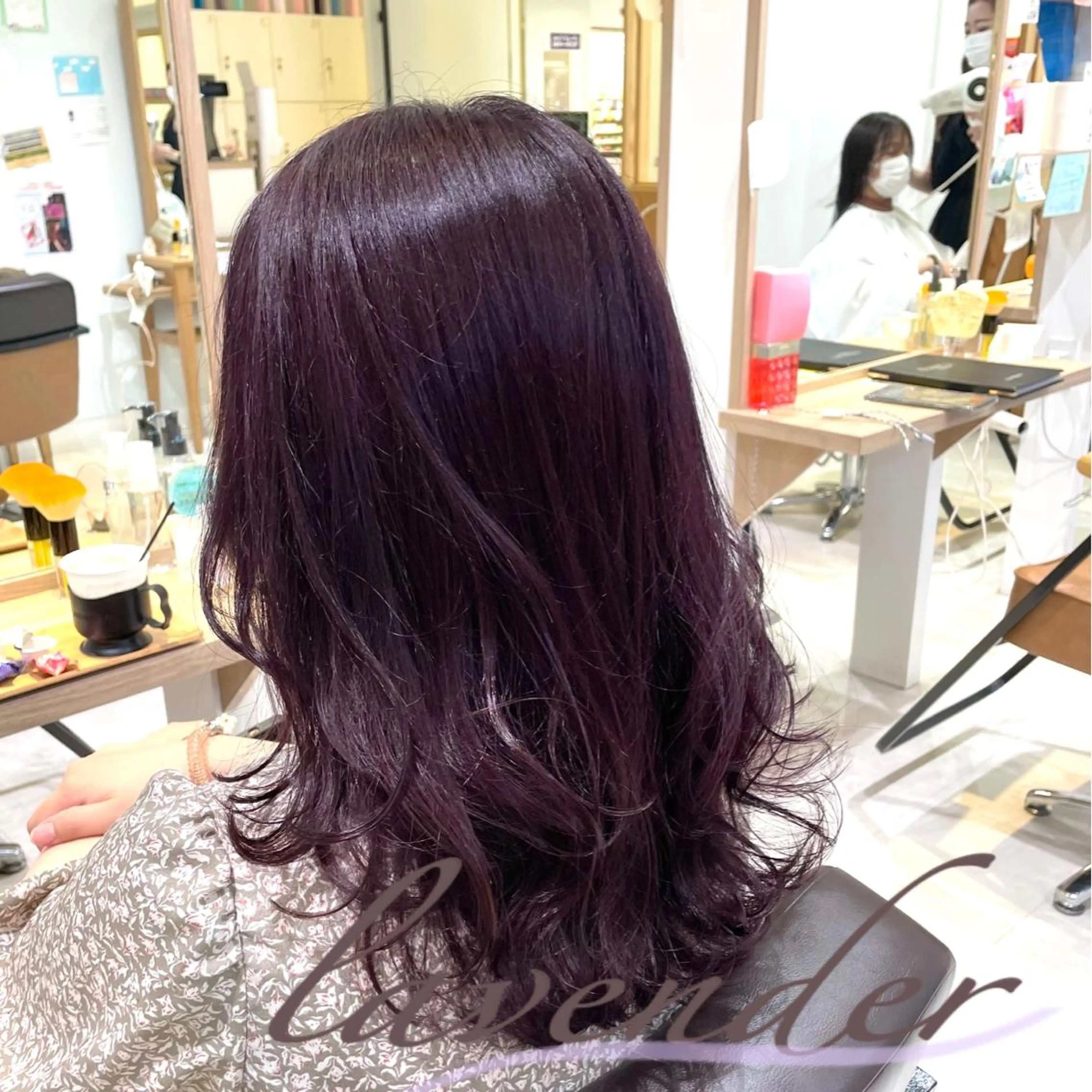 ロング カラー 心斎橋/ブリーチなし 髪質改善/レイヤーのヘアスタイル