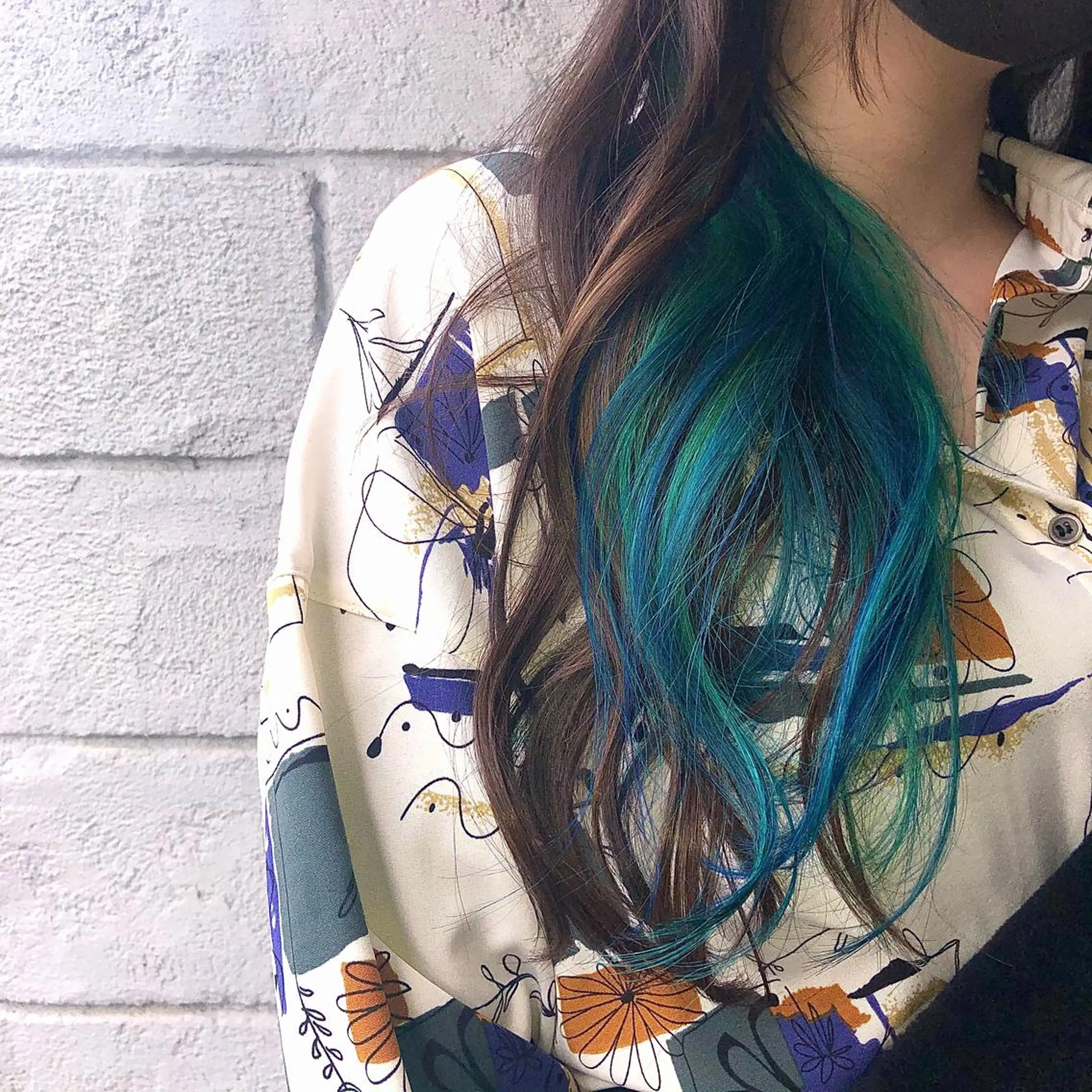 ロング カラー ヘアカラー トリートメント 🌐👽フクイ キララ🌎💎のヘアスタイル