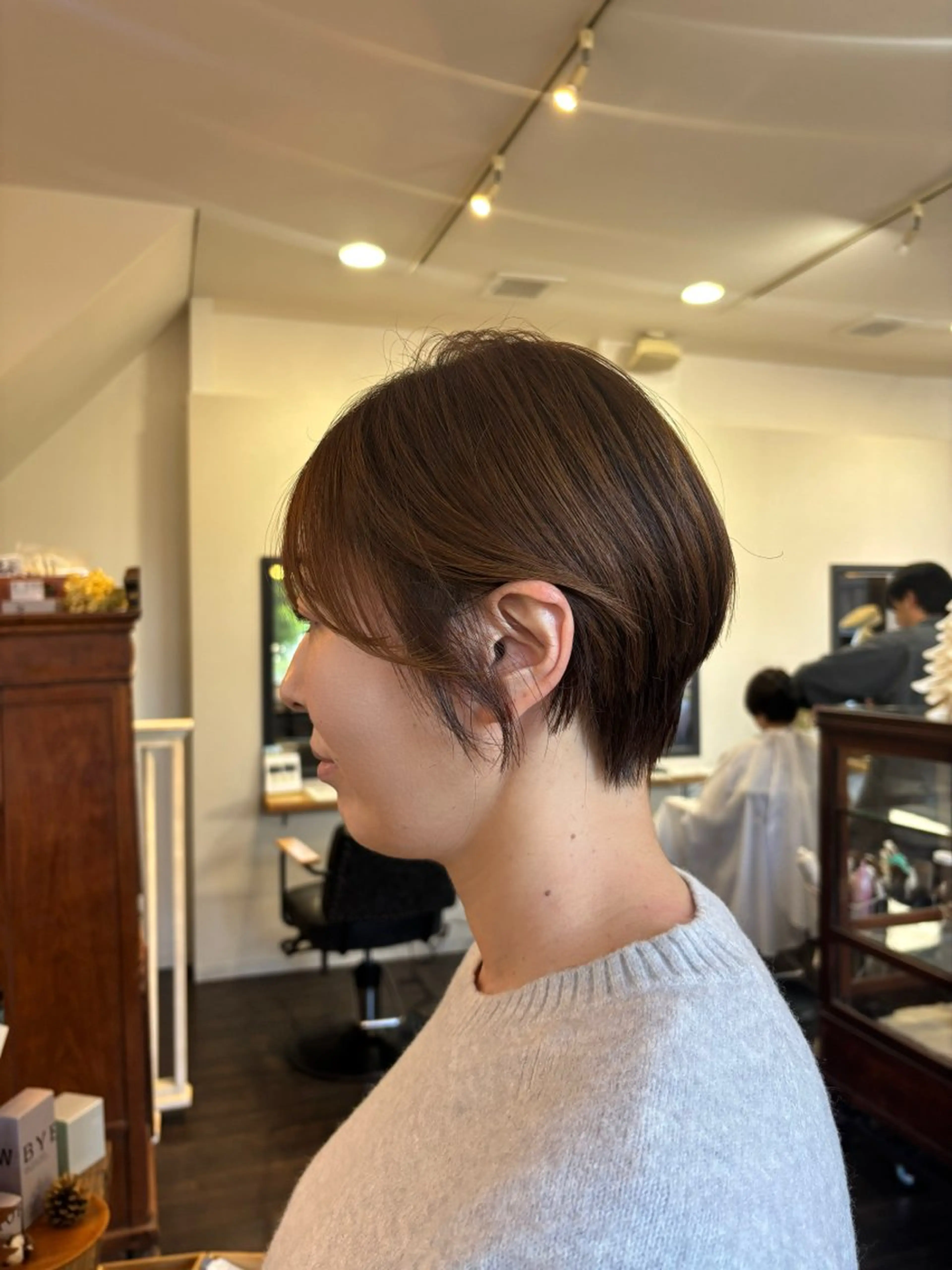 ショート カット hair bulb所属・三國 栞音のヘアスタイル