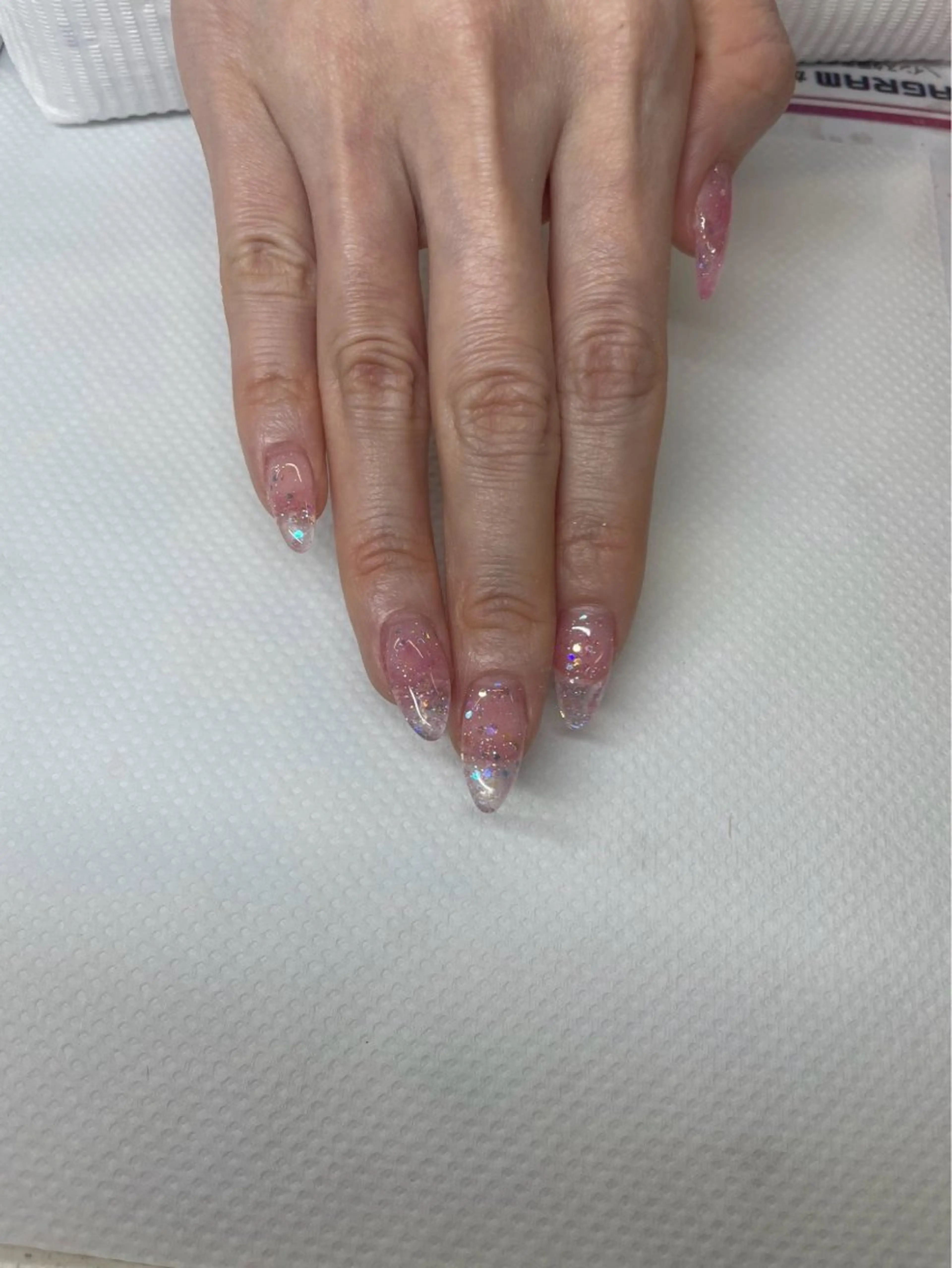 オフ無し　スカルプ　ワンカラー/グラデーションの写真