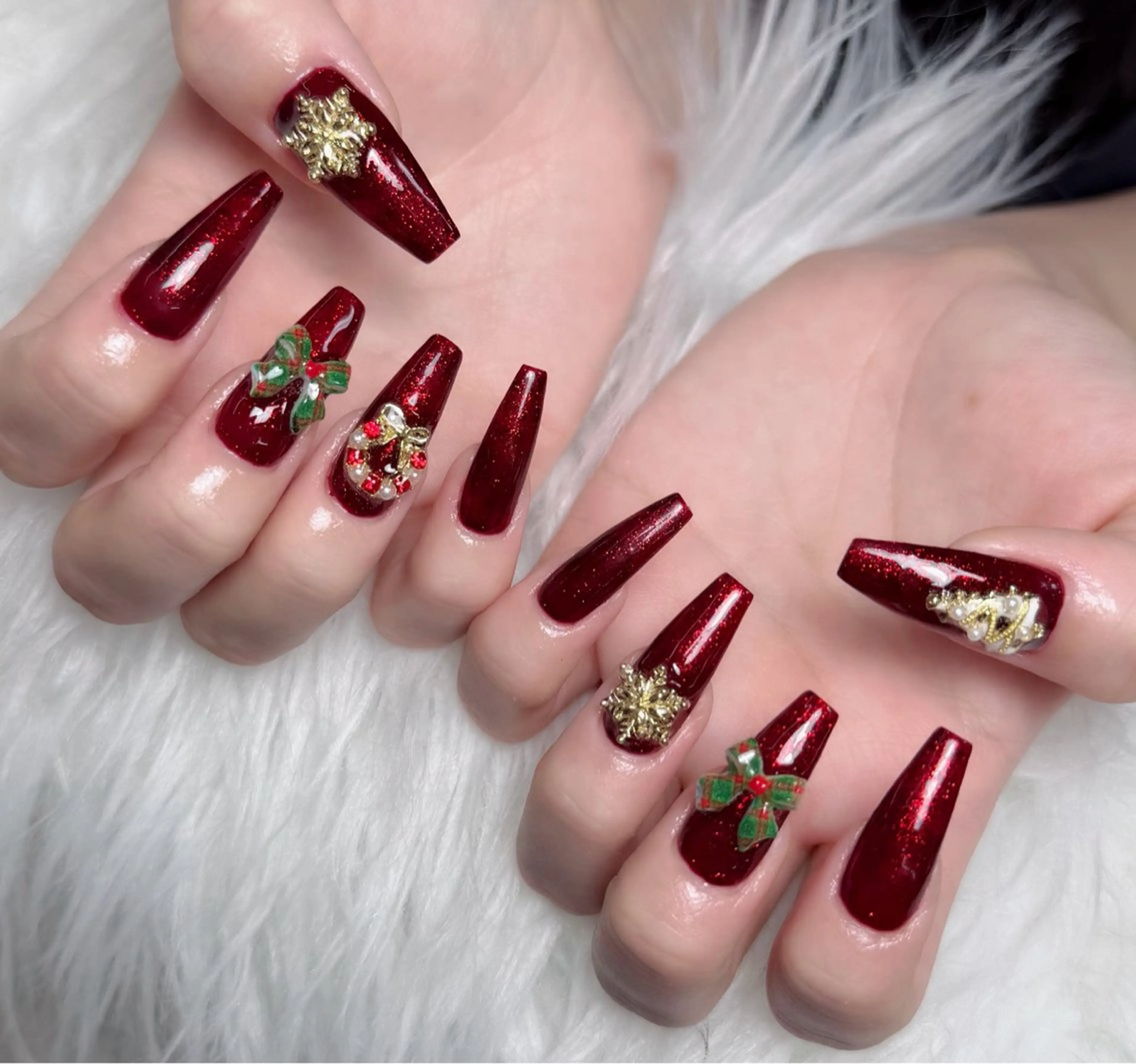 ネイル アートネイル 韓国ネイル 持ち込み ワンホンネイル ハンドネイル Lenie Nail Salonのネイルデザイン