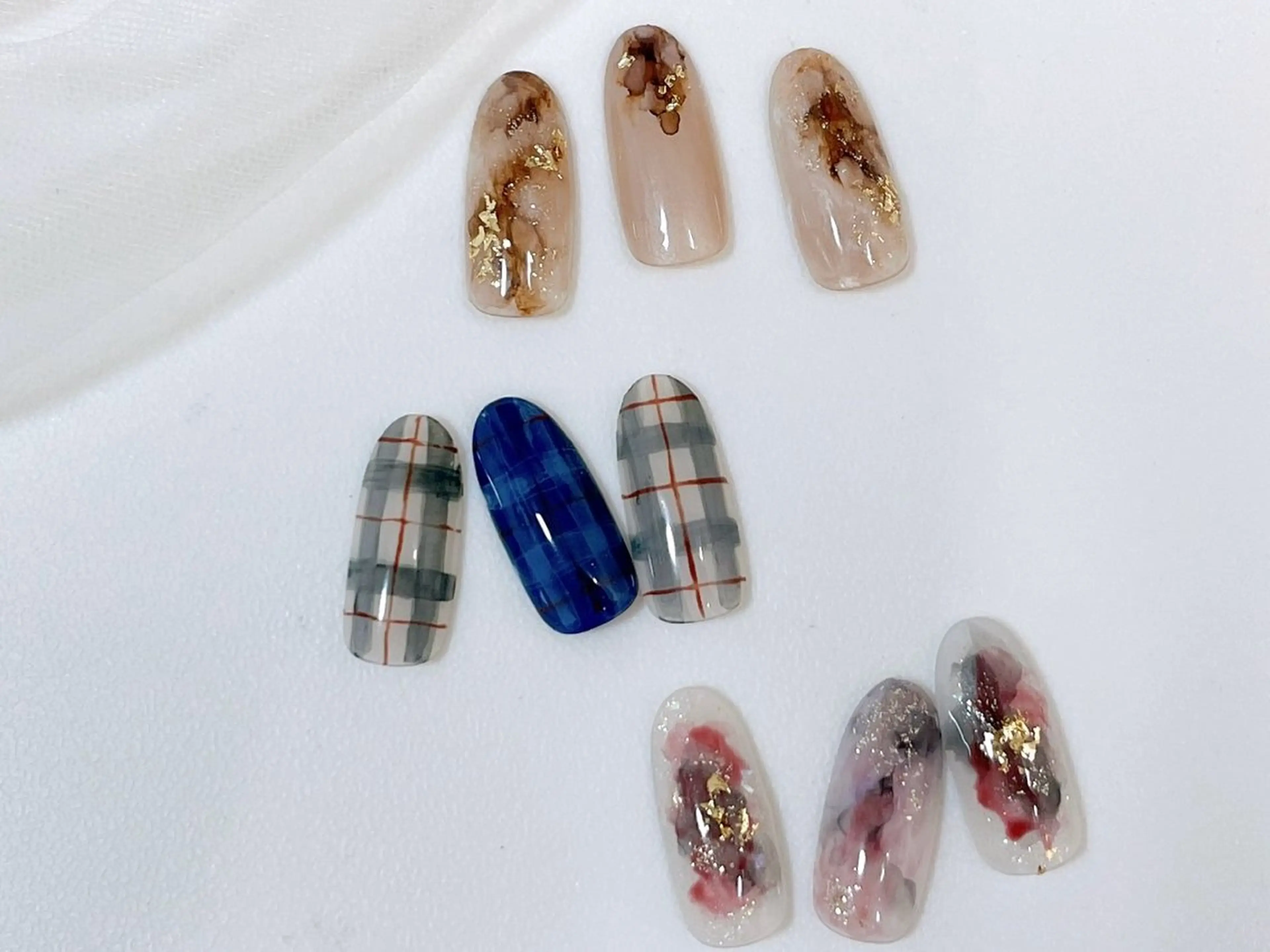 【フィルイン込/オフあり】インクデザイン※デザイン3種からお選びください⚠️現金のみ/お直し不可)※注意事項ありの写真