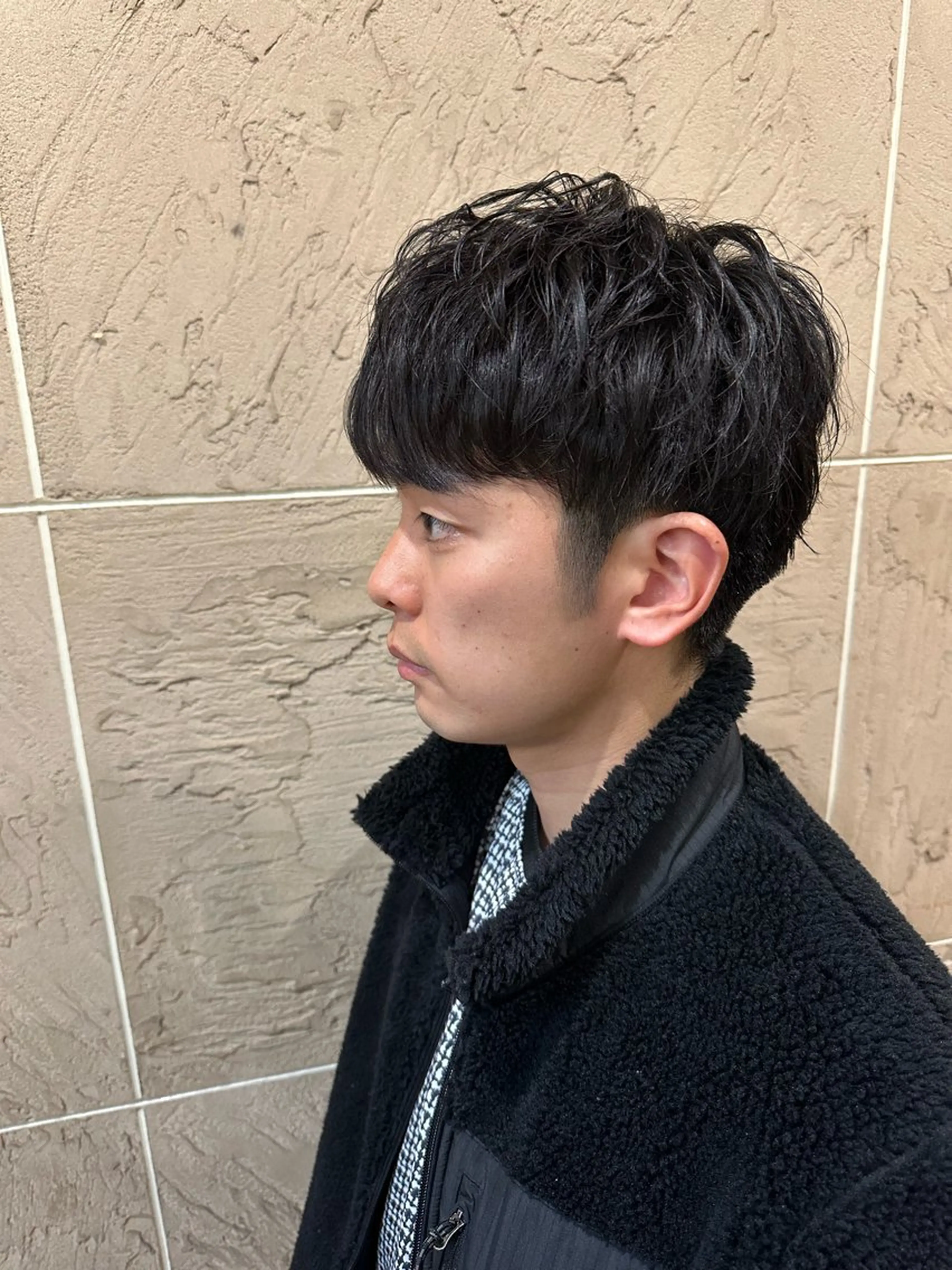 ショート メンズ マッシュ 刈り上げ 溜 一太のヘアスタイル