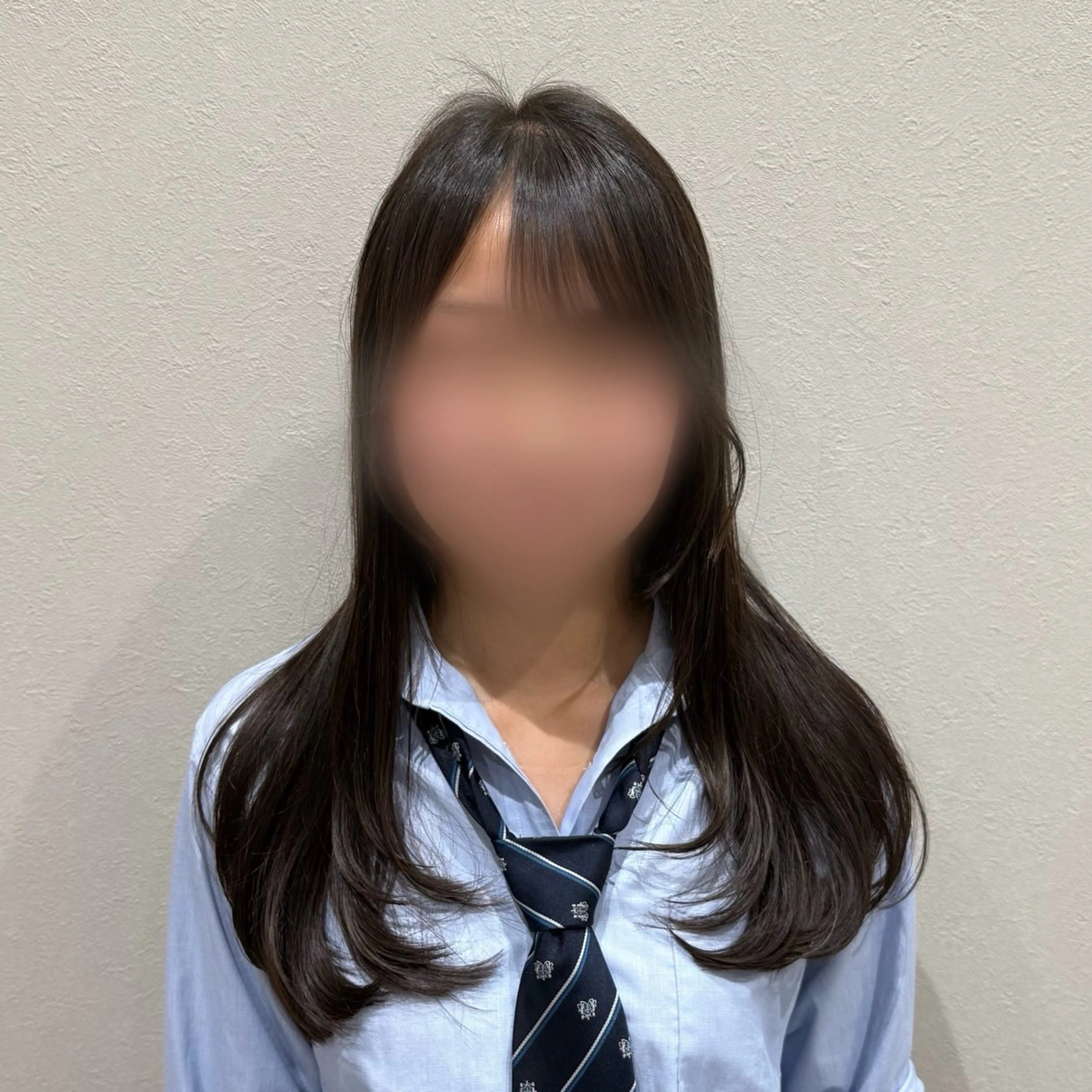 ロング カット トリートメント 助川 心菜のヘアスタイル