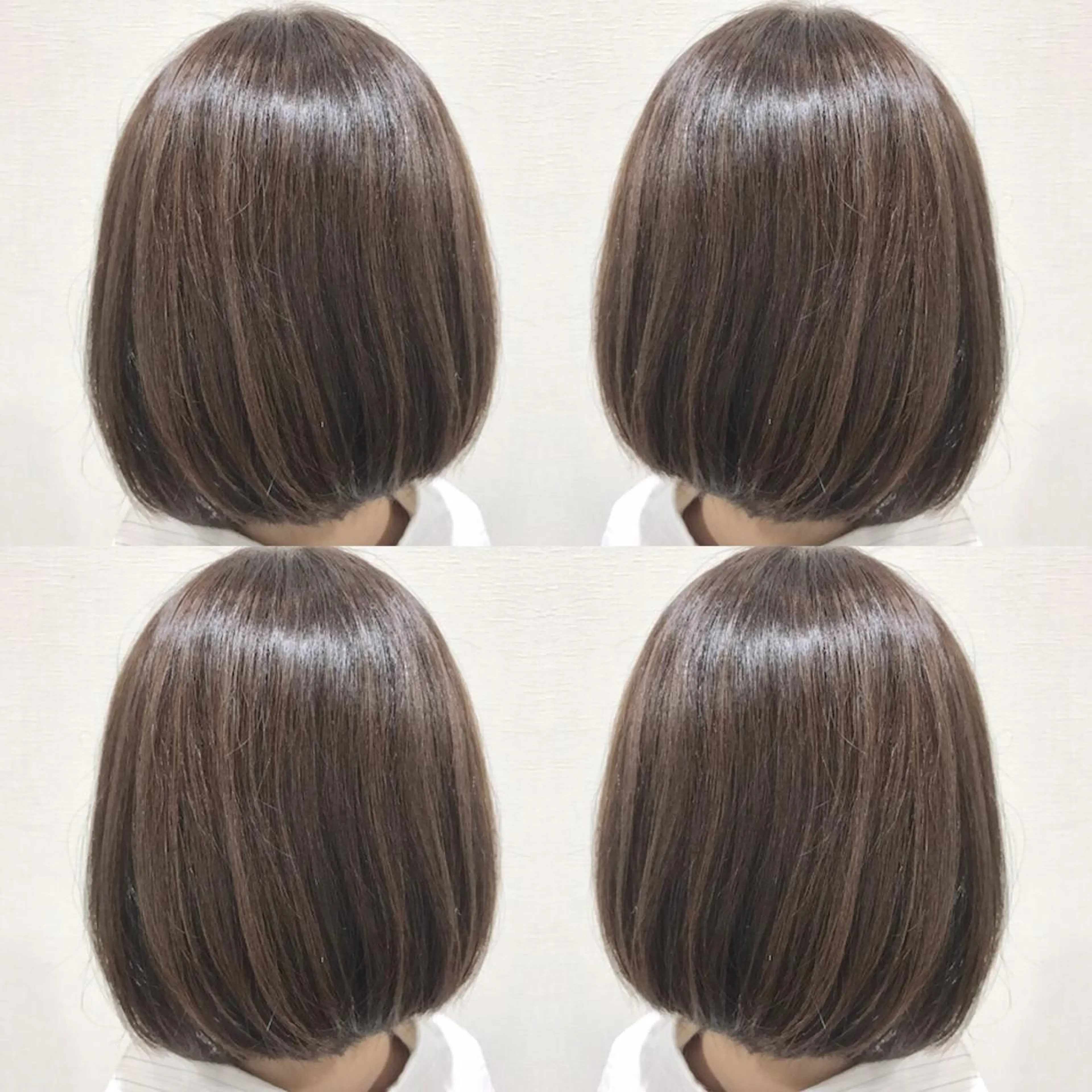 ミディアム カラー カット ヘアカラー 金沢 広美のヘアスタイル