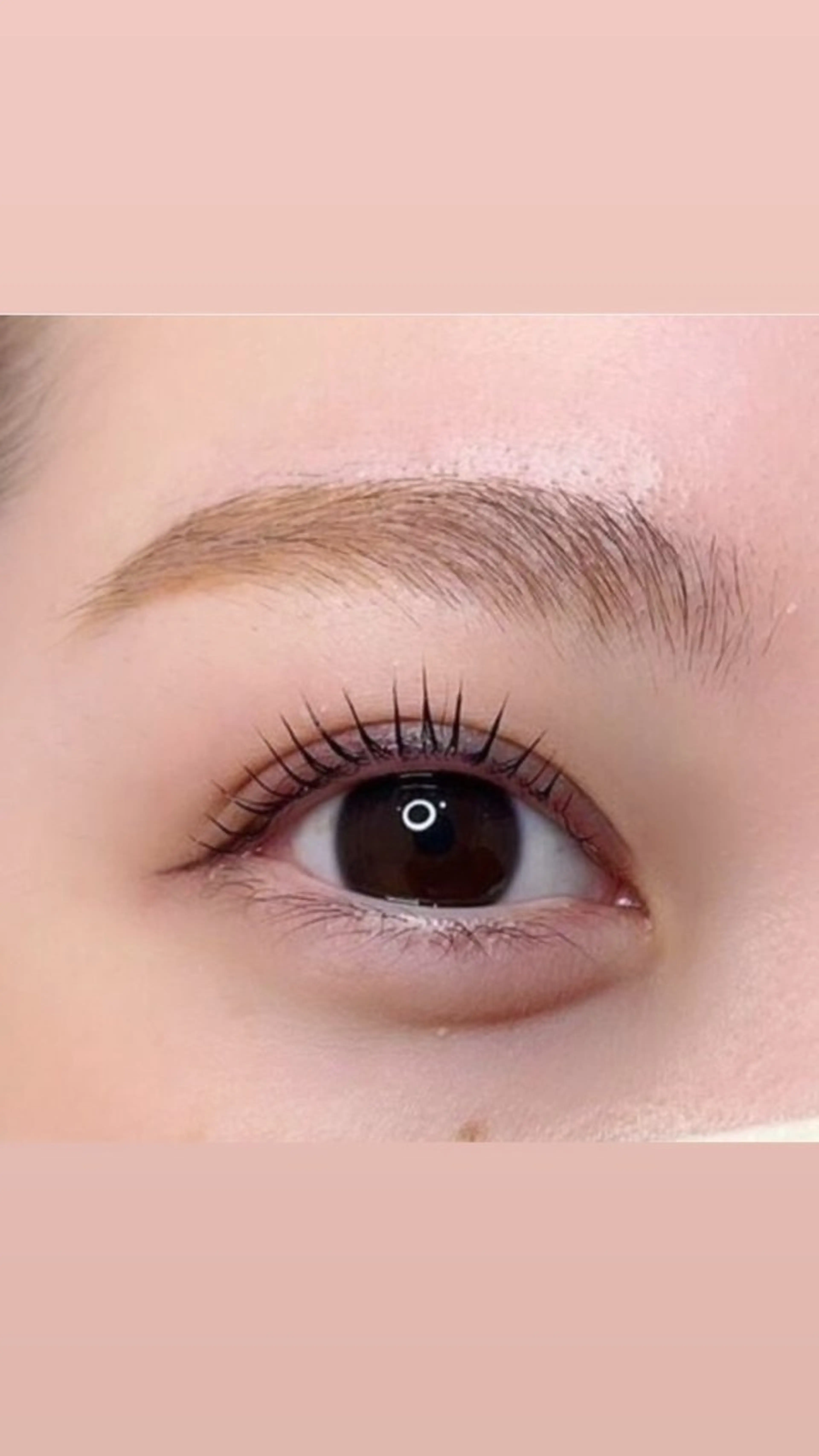 マツエク・マツパ パリジェンヌラッシュリフト 束感まつ毛/ 韓国風♥︎YUIのマツエク・マツパデザイン