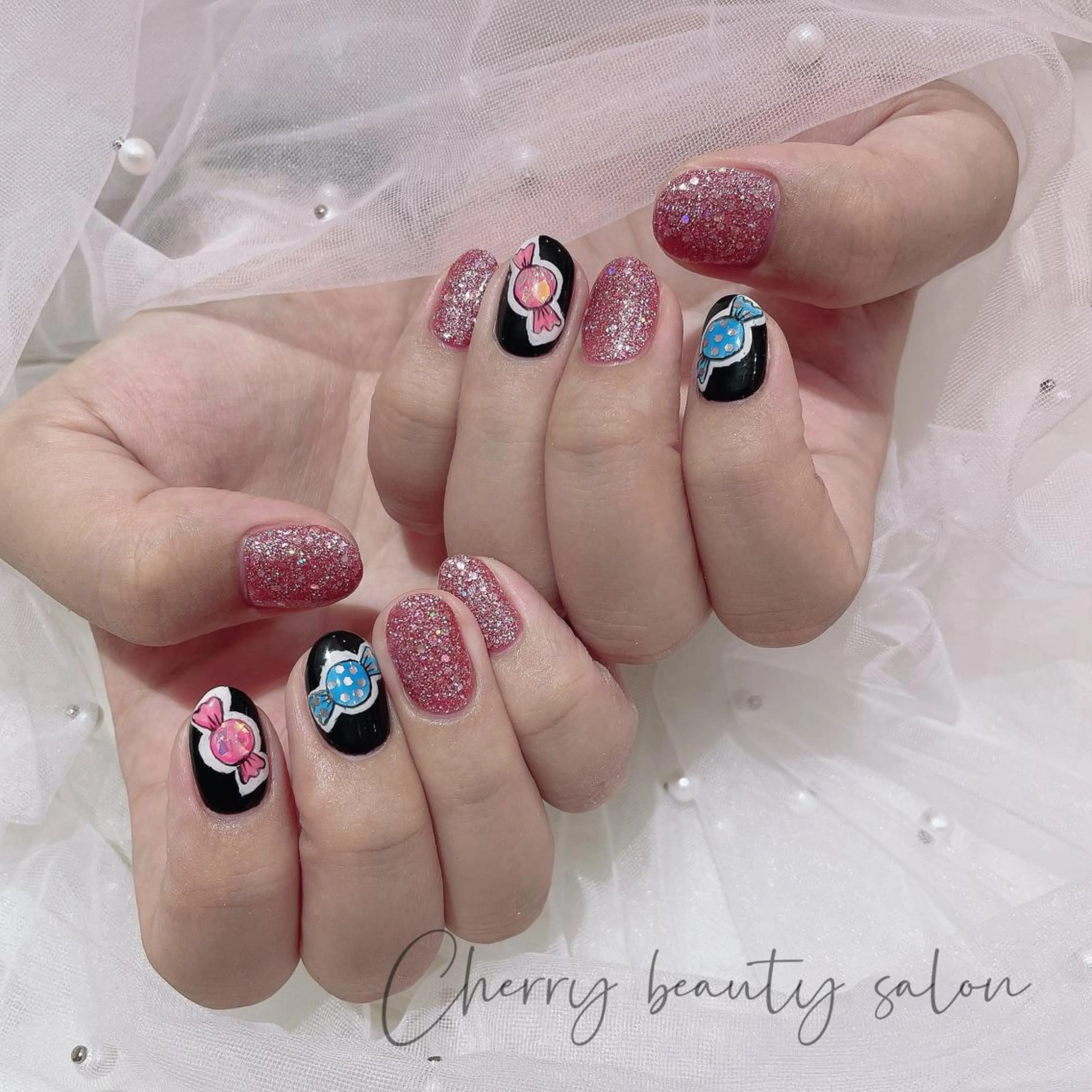 ネイル ハンドネイル ハンドケア SAKURA 🍒のネイルデザイン