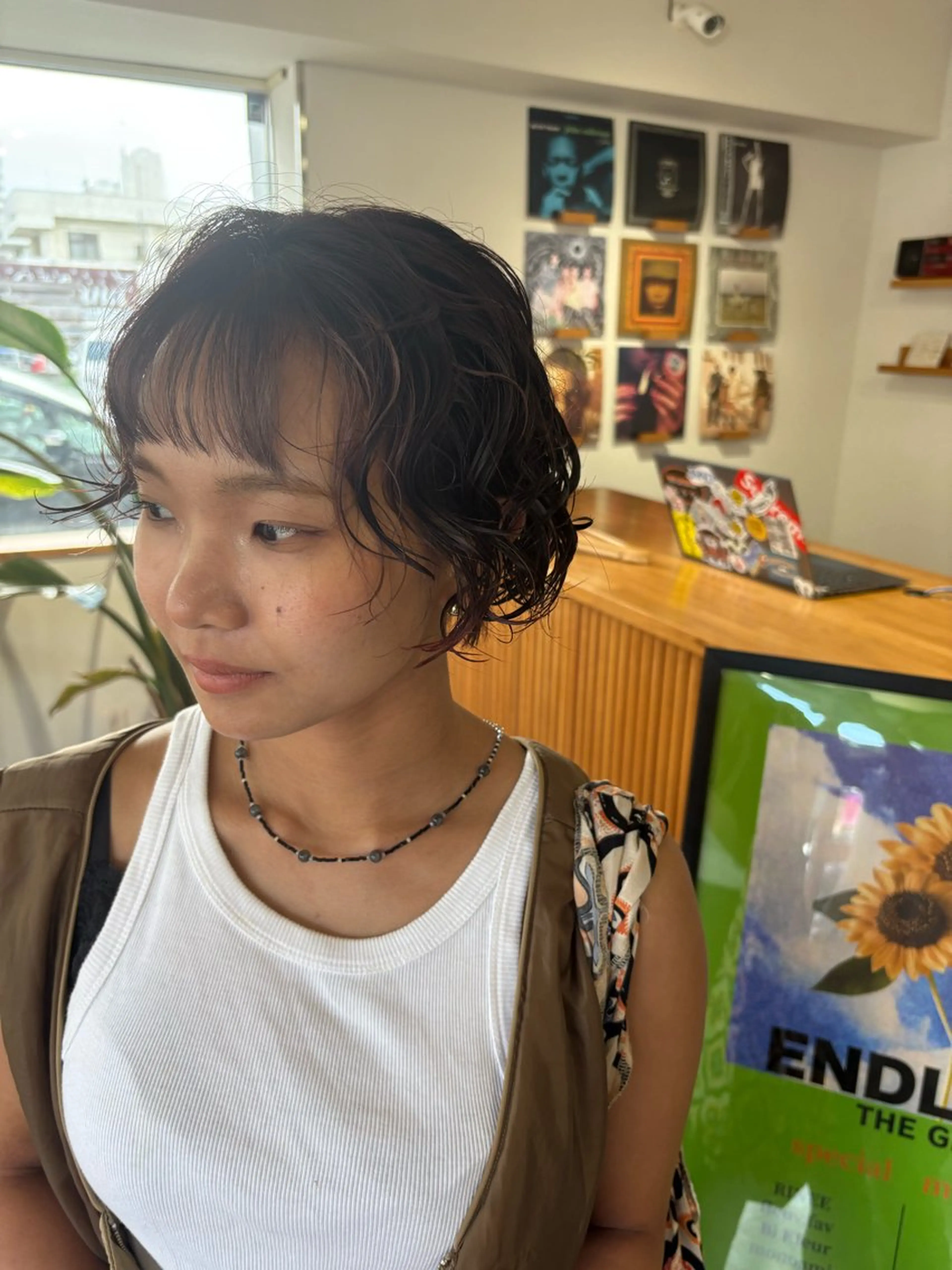 ショート ノハナ💜北谷 BY MY SIDEのヘアスタイル