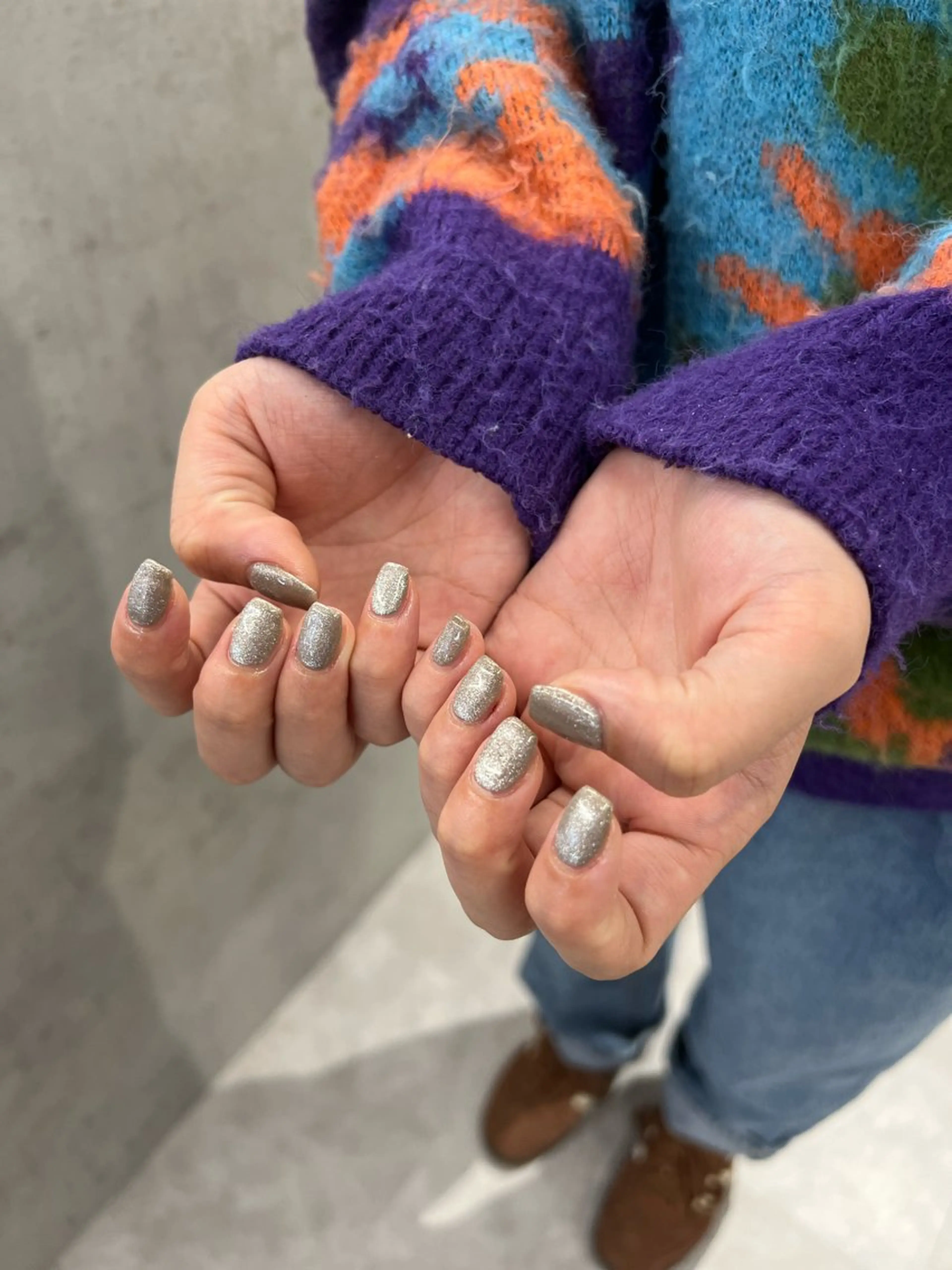 ネイル マグネットネイル ハンドネイル ハンドケア Bana_ Nailのネイルデザイン