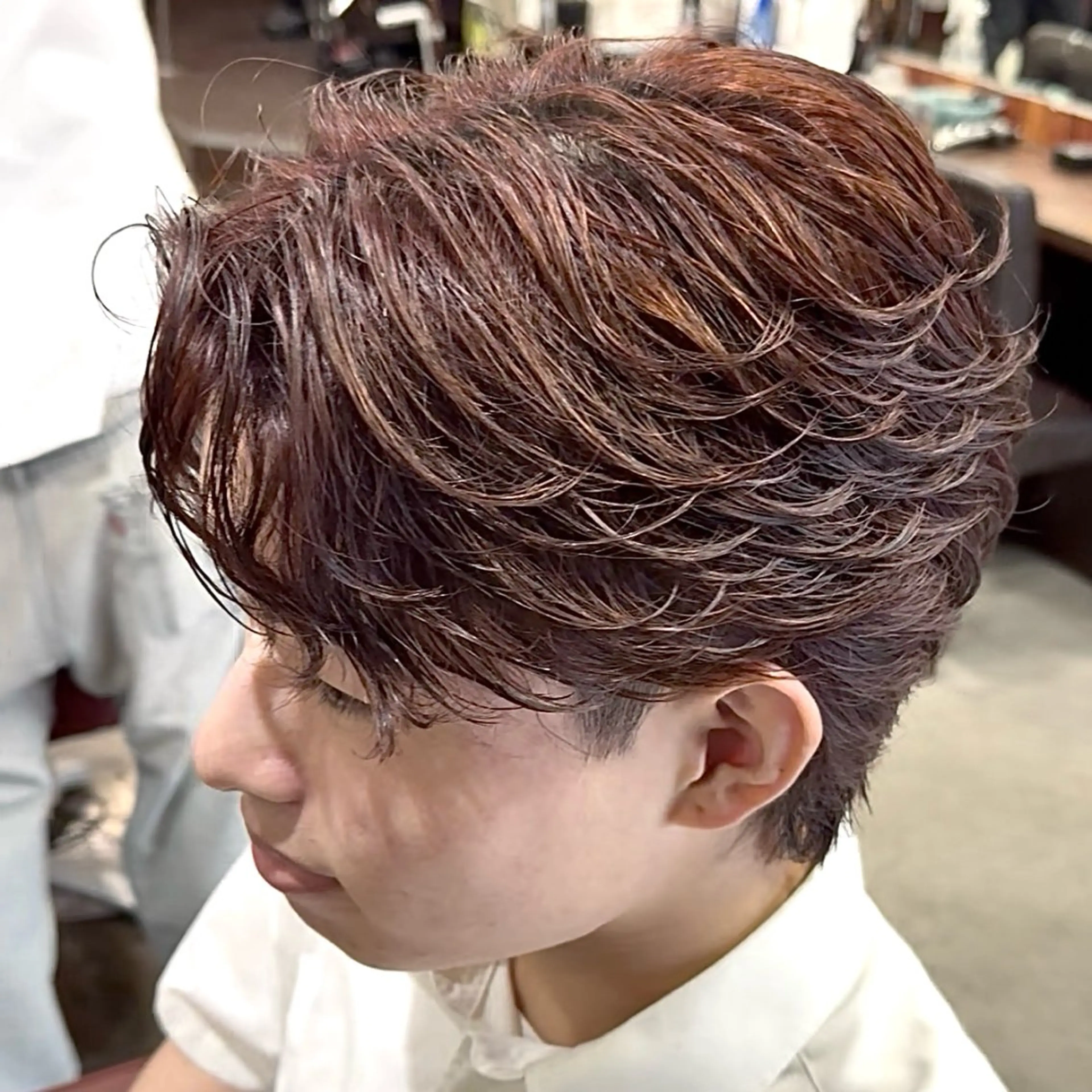 パーマ メンズ カット パーマ メンズ特化|パーマ| RYUのヘアスタイル
