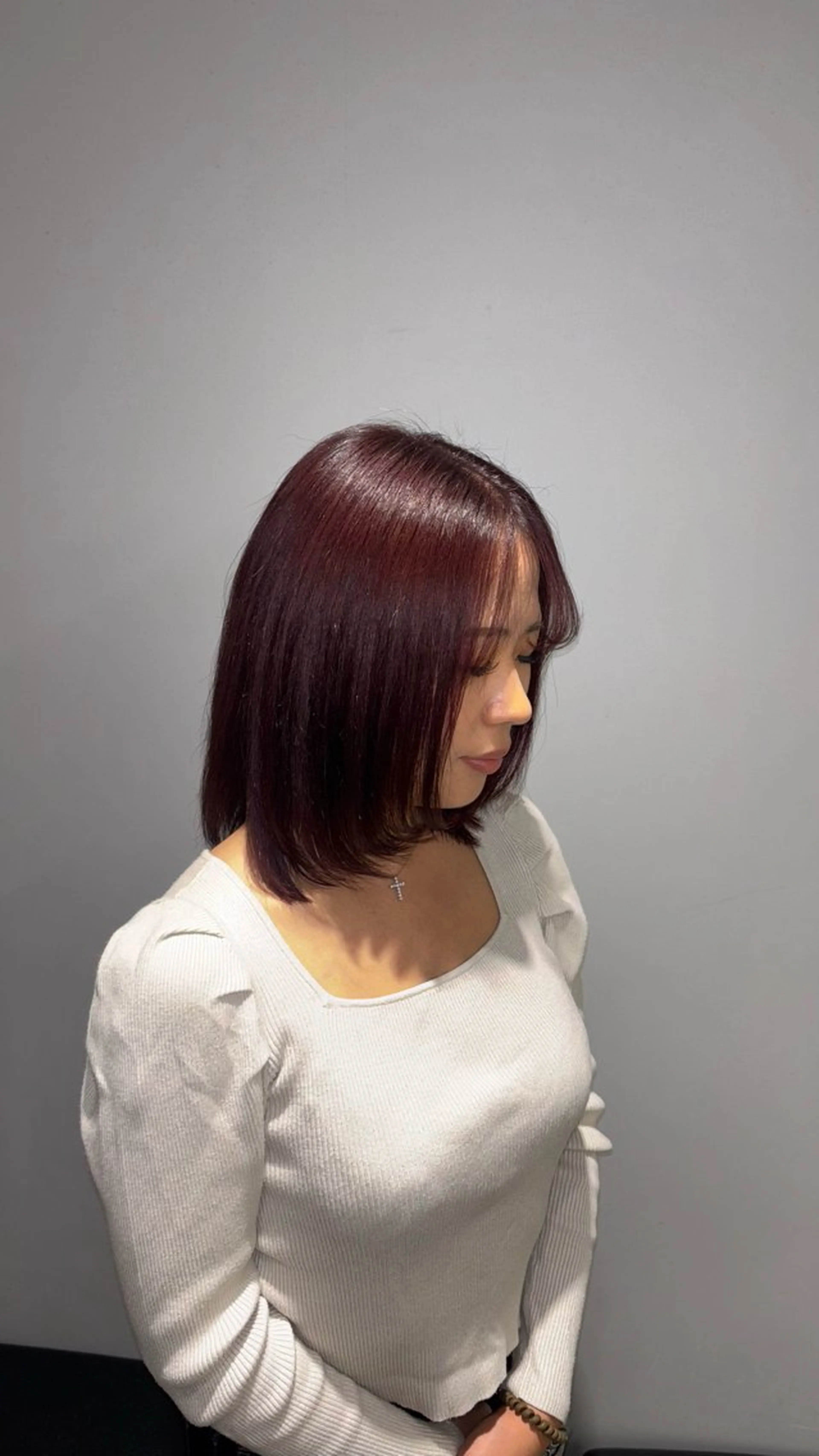 ミディアム カラー mizuha/ モデル様募集中🦋のヘアスタイル