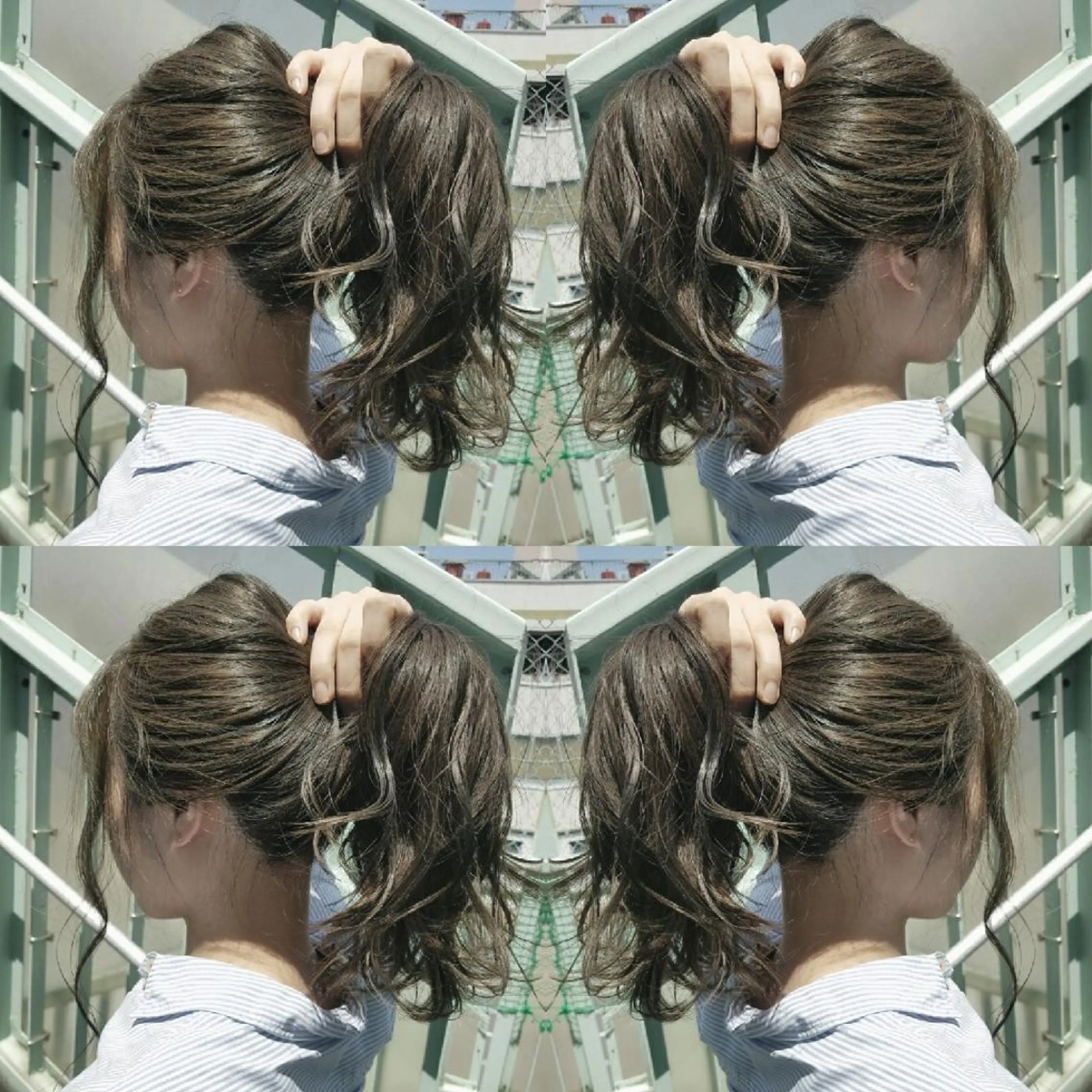 セミロング noa.所属・今中 小百合のヘアスタイル