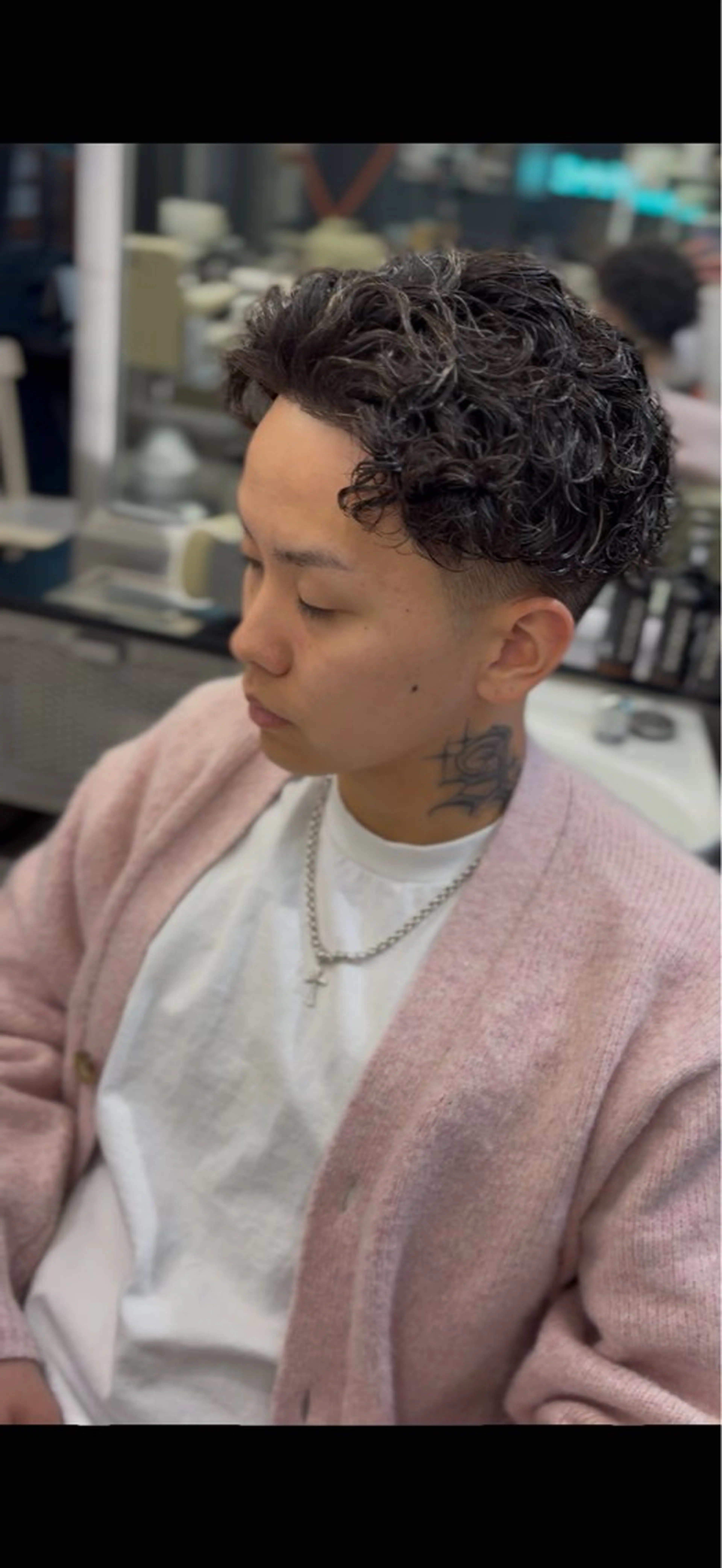 メンズ DAMDEE東京所属・フェードカット特化 &パーマRIKUのヘアスタイル