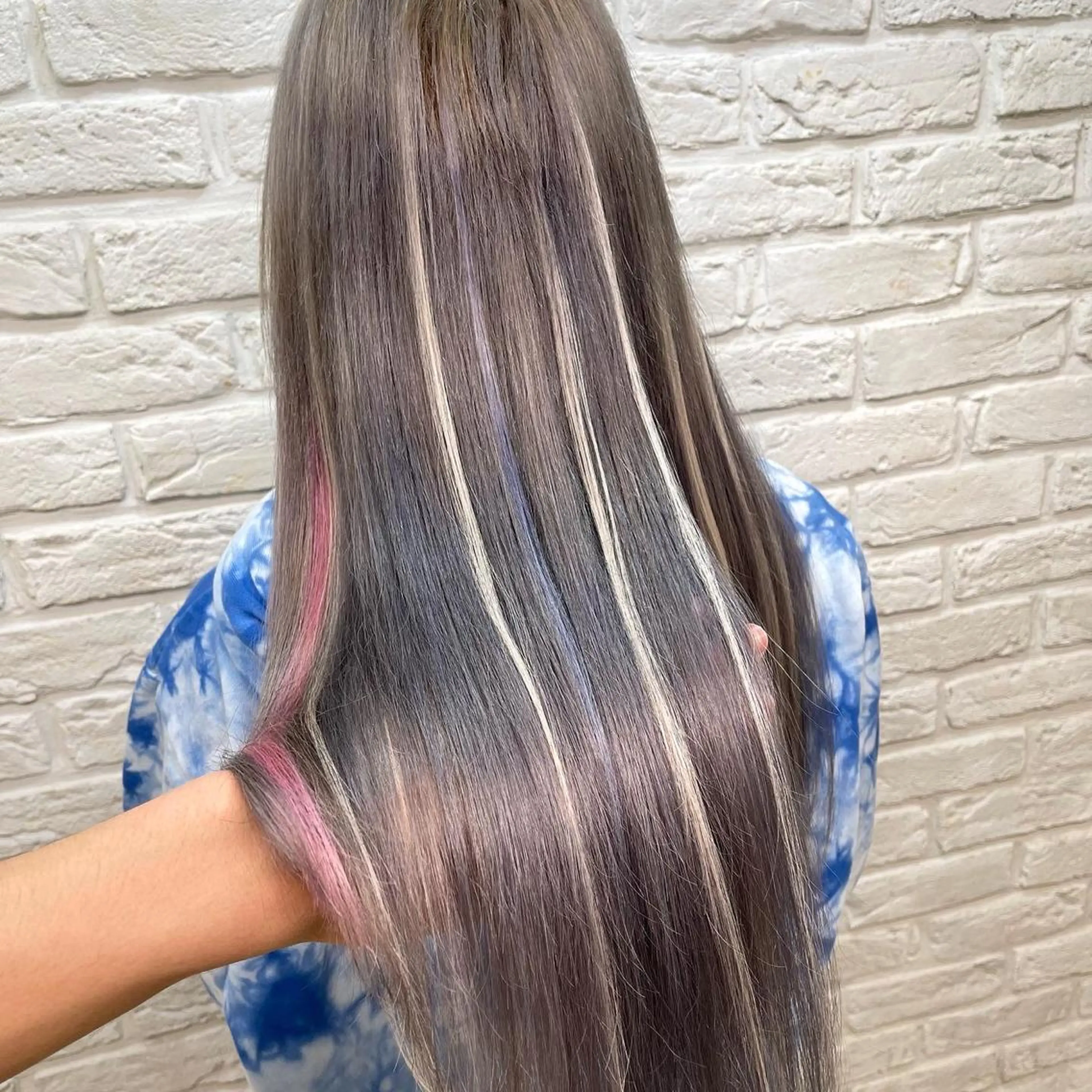 ロング ヘアカラー トリートメント 馴染み100%🔥 エクステ/daikiのヘアスタイル