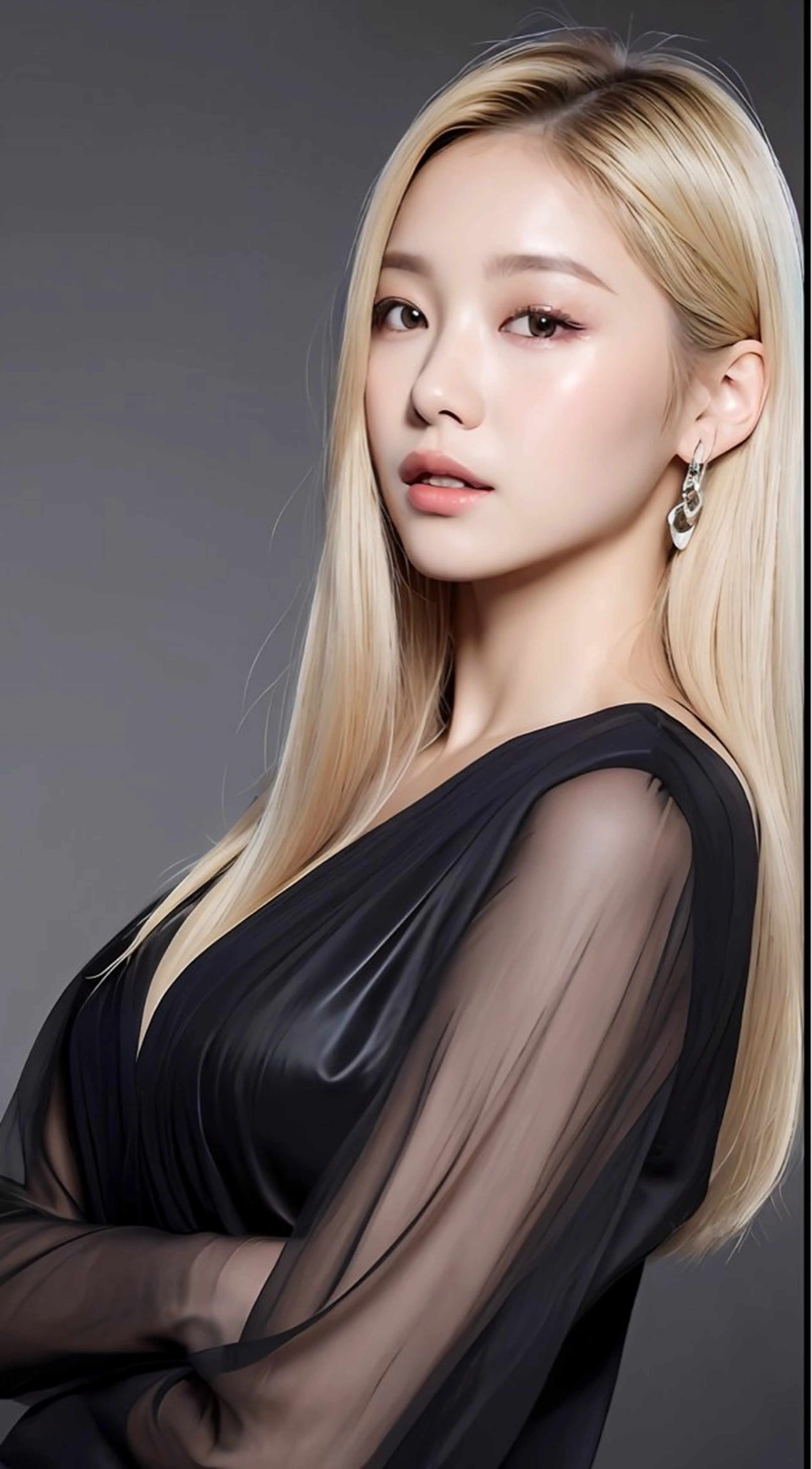 ロング カラー 高島大登/顔周り /レイヤーカットのヘアスタイル