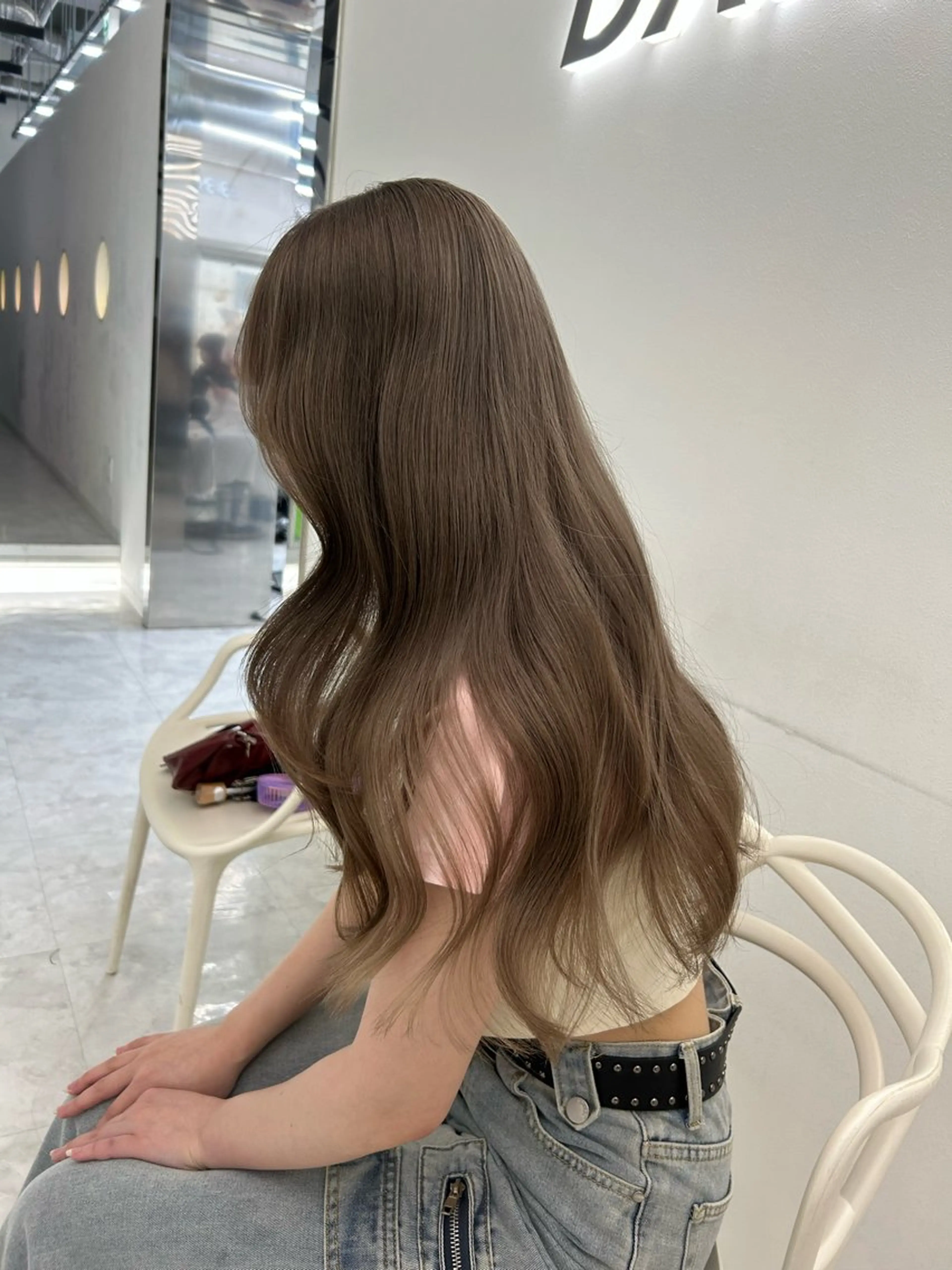 カラー ヘアカラー 透ける透明感カラー 🤍anju🪽ྀིのヘアスタイル