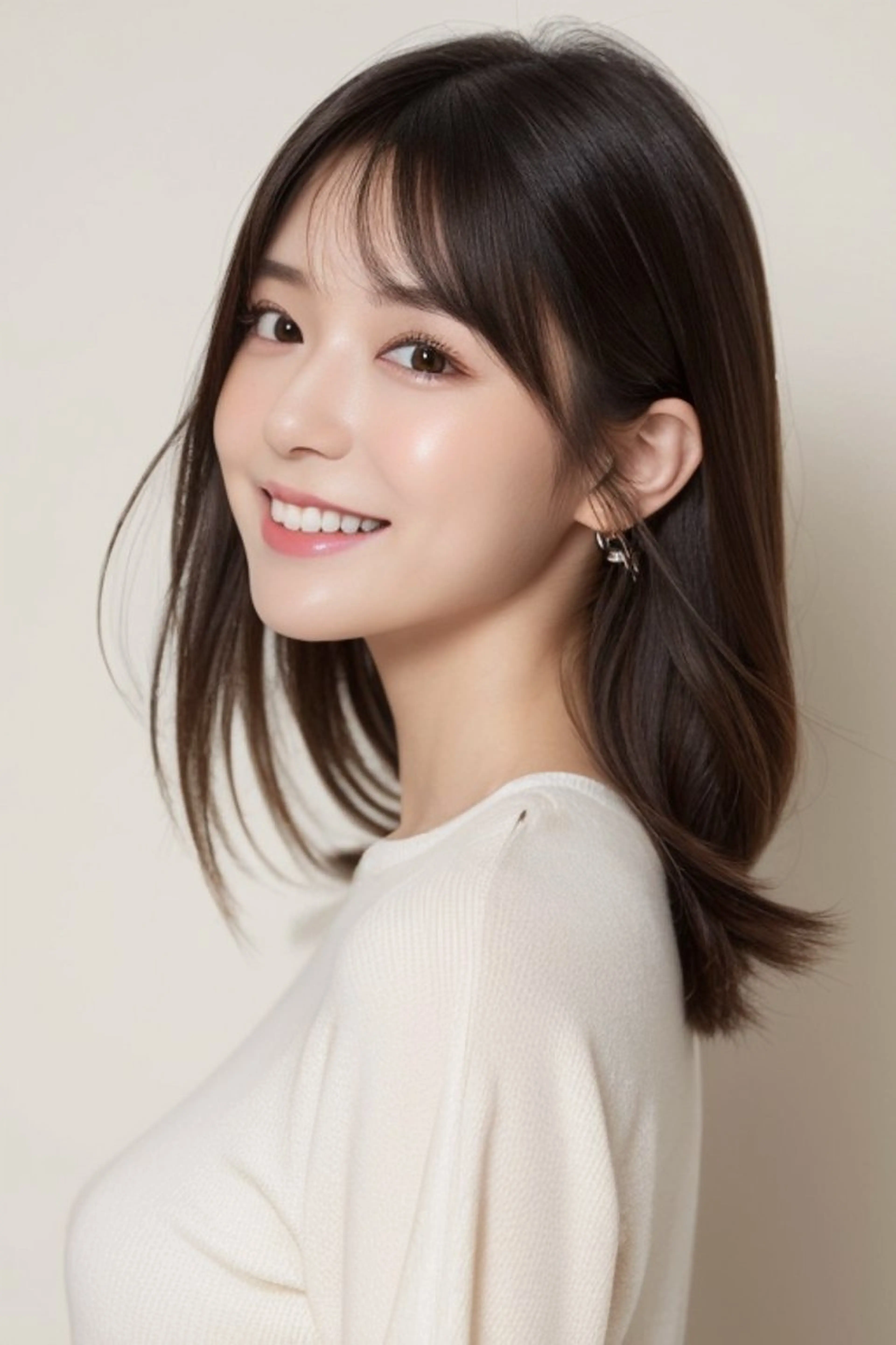 ミディアム bambi PETZのヘアスタイル
