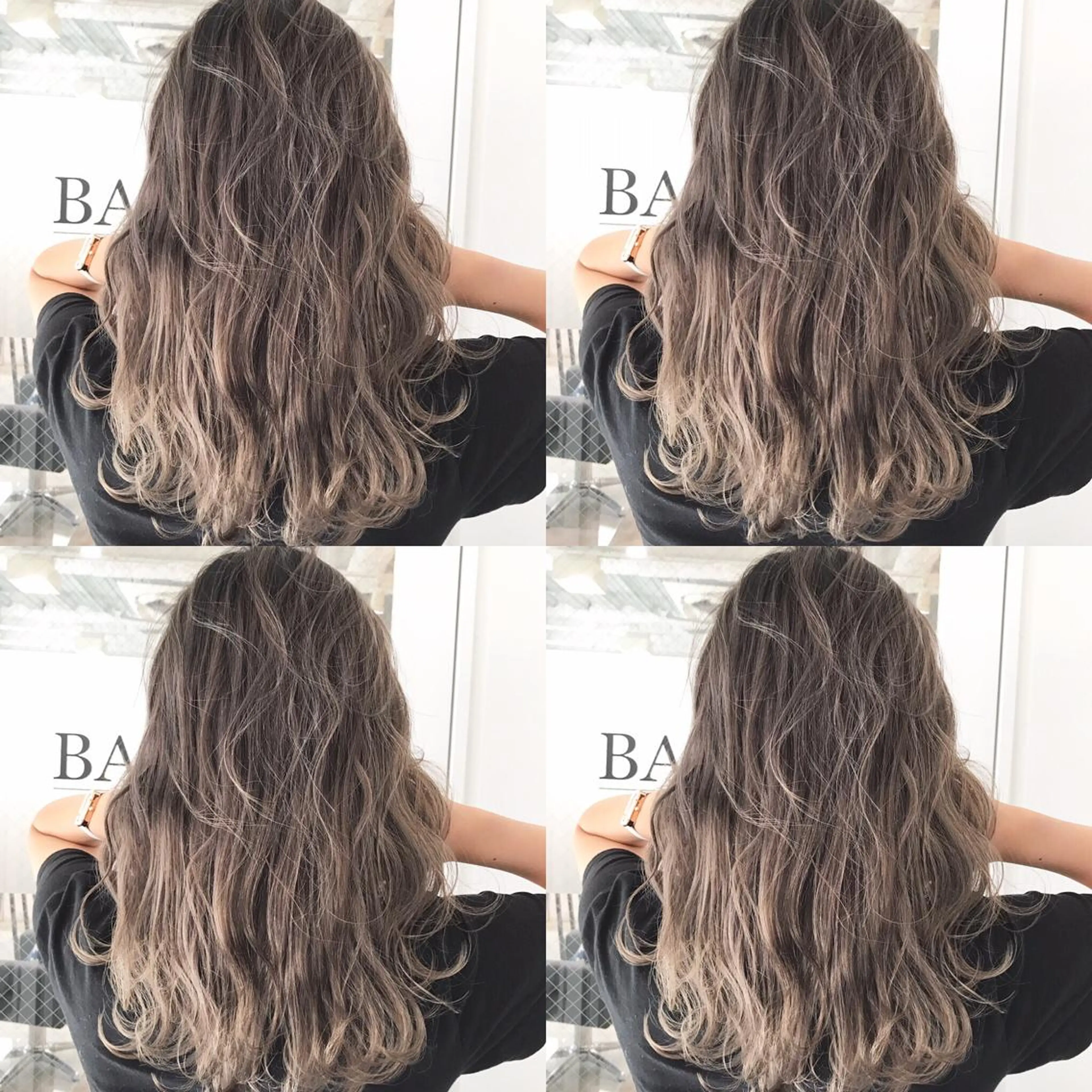 セミロング カラー ヘアアレンジ BANK'S hair所属・💐ケラチン 髪質改善寺坂雄飛💐のヘアスタイル