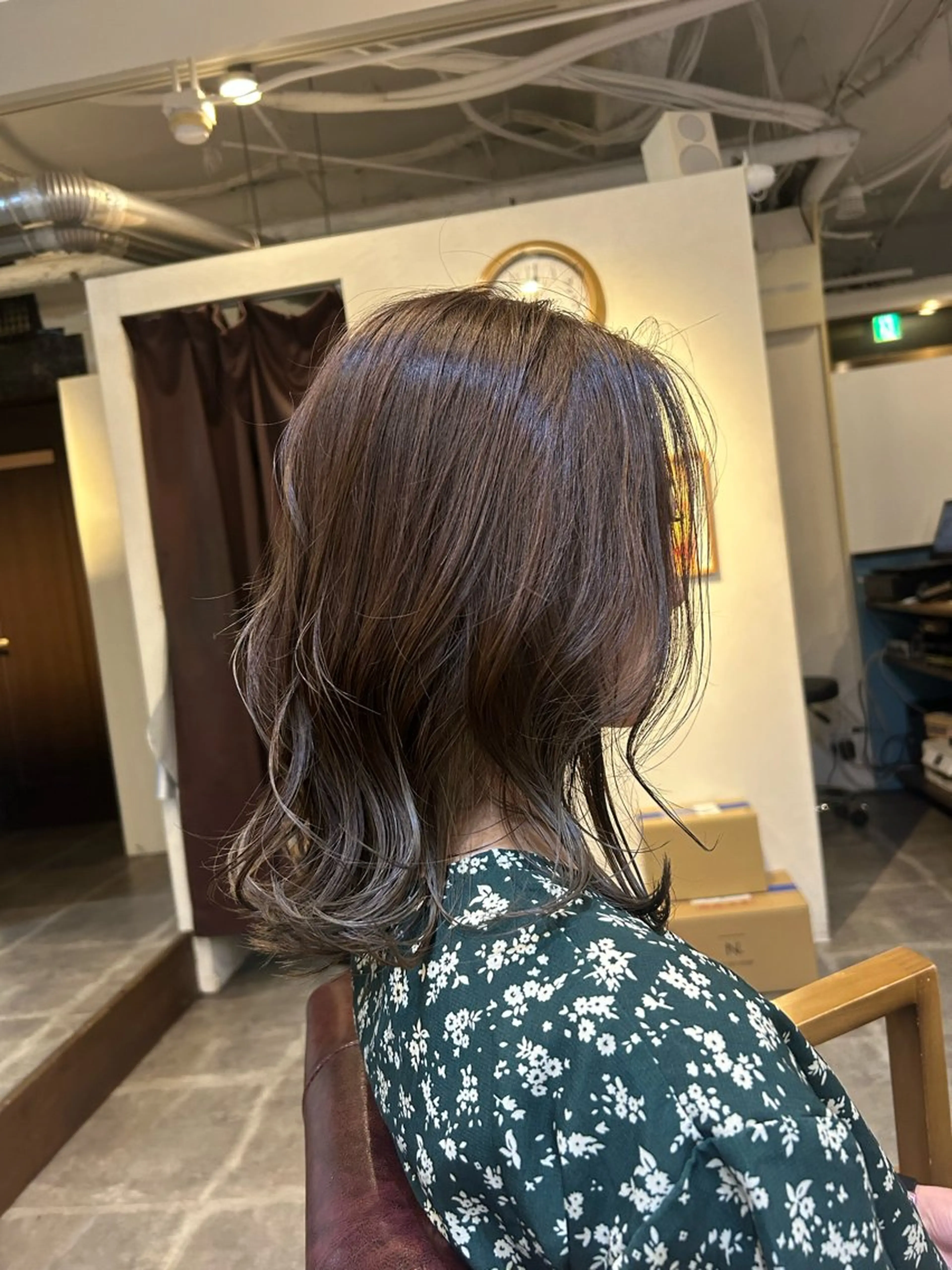 ショート カラー ヘアカラー CECIL hair なんば店所属・メンズパーマ 艶髪☆店長☆有馬のヘアスタイル