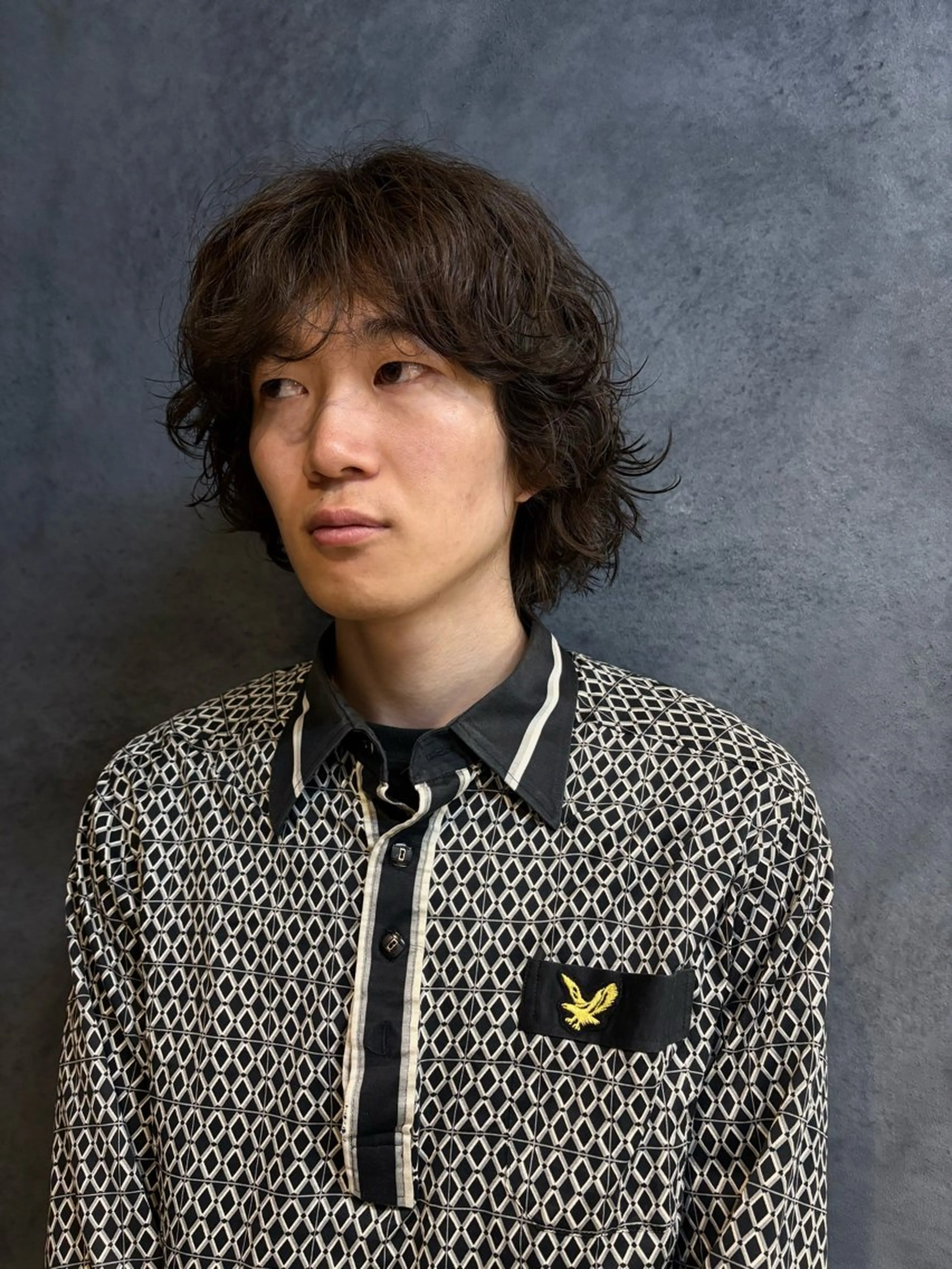 パーマ ヘアアレンジ メンズ メンズパーマ カット パーマ トリートメント ヘアセット ainico+所属・メンズ特化✂️栗原 侑也のヘアスタイル