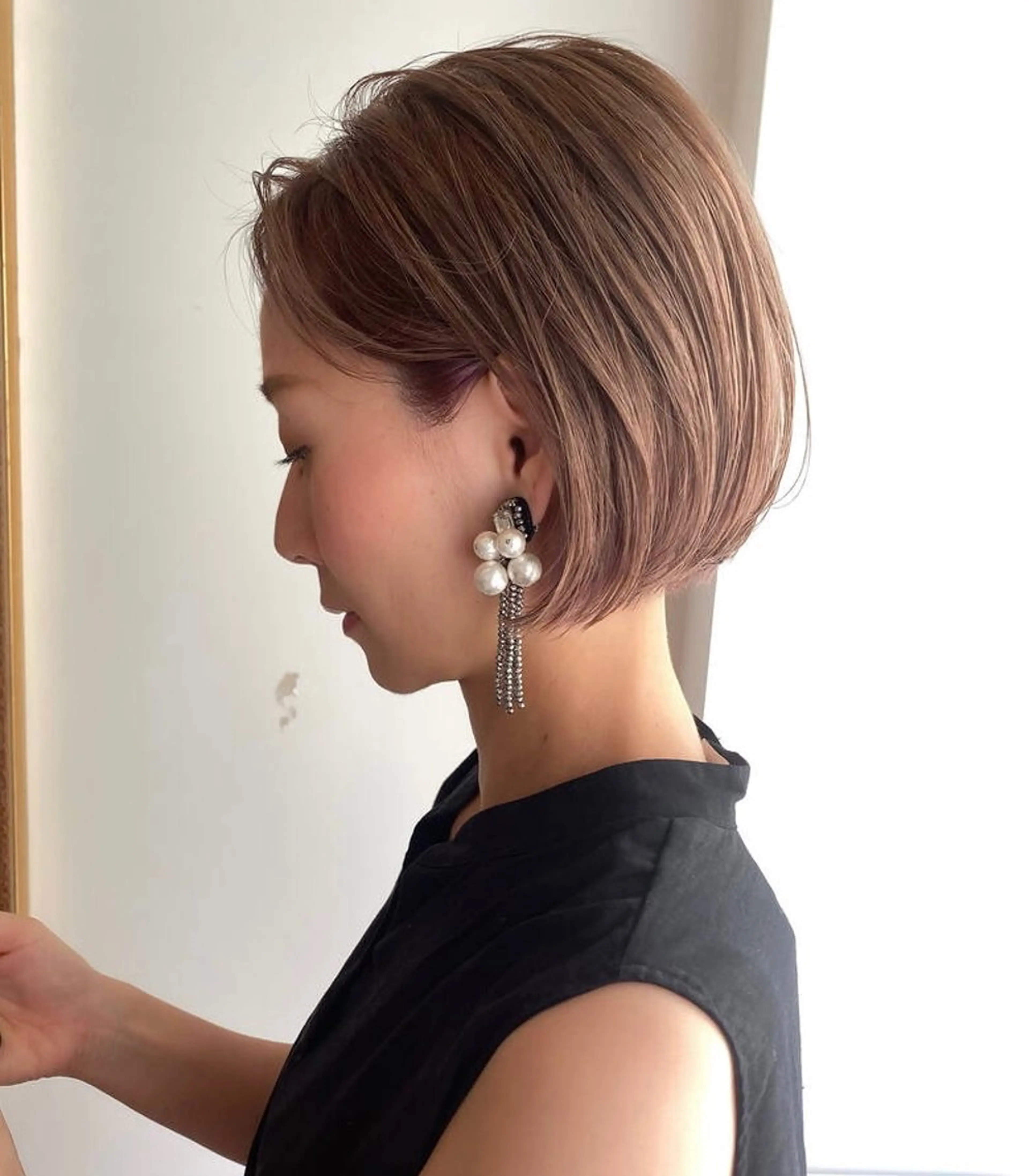 ショート カット 山田 綾乃/メンズカットのヘアスタイル