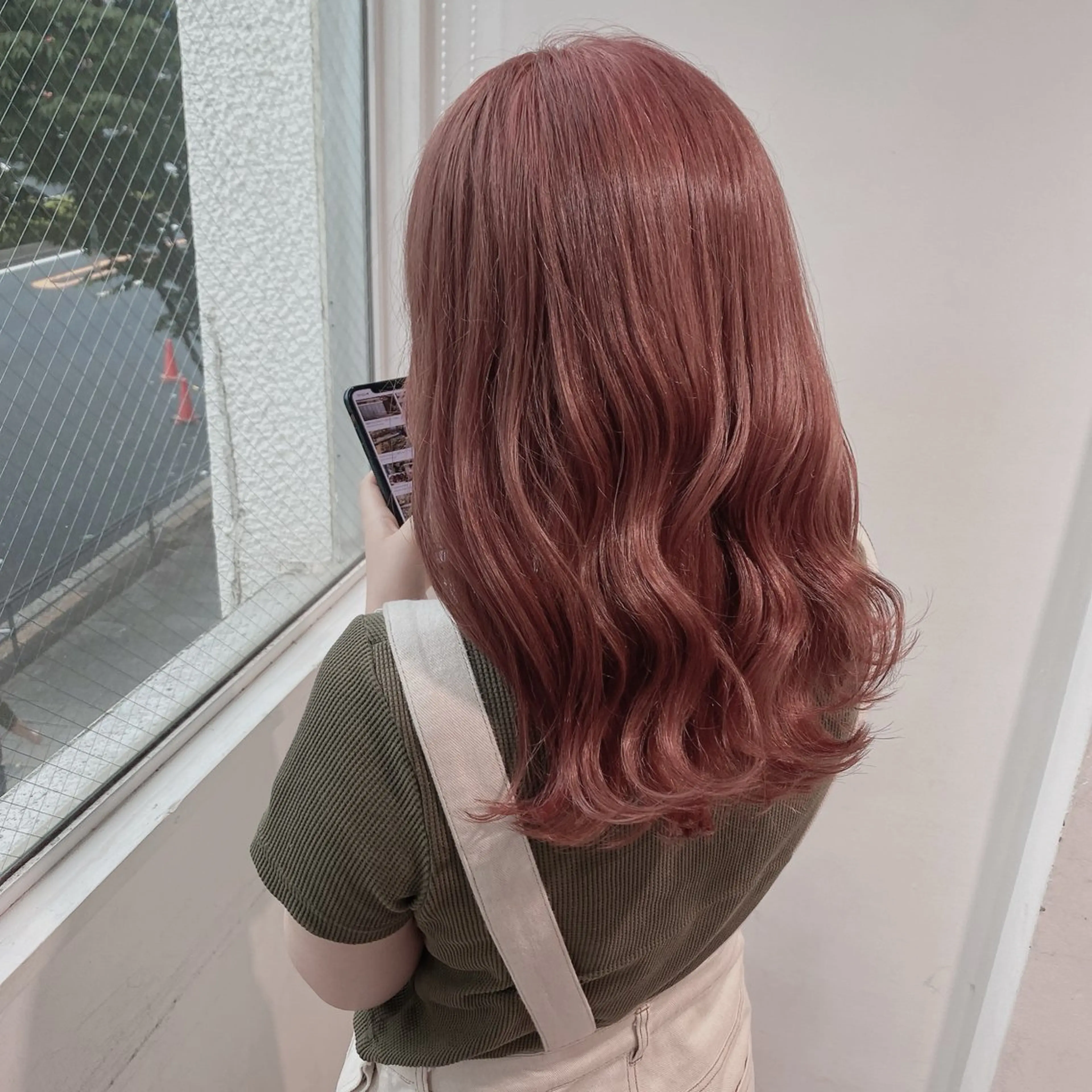 ロング カラー ヘアカラー トリートメント ヘッドスパ ヘアセット 🤍透明感カラー 髪質改善師🤍のヘアスタイル