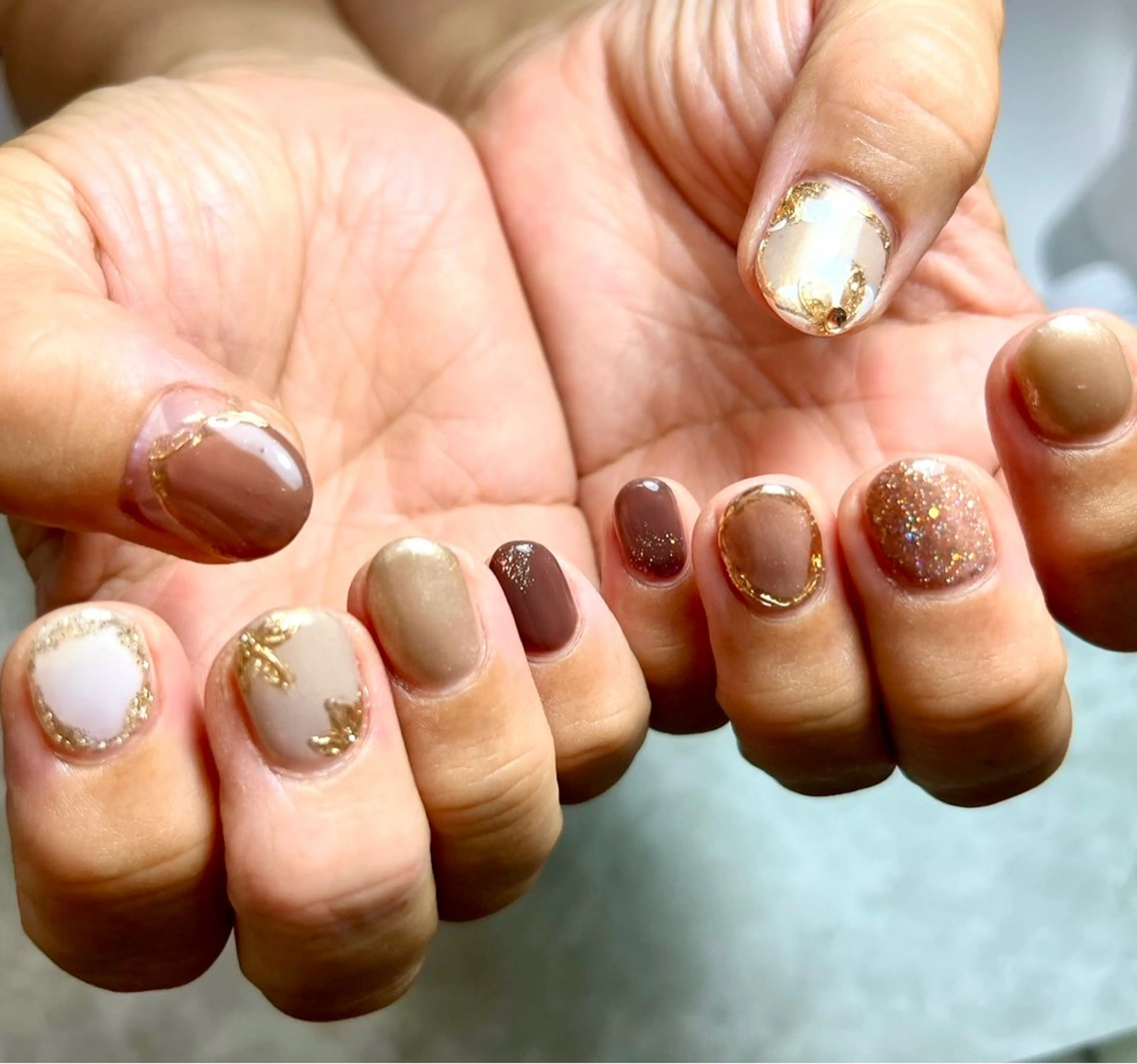 ネイル フラワーネイル ハンドネイル Belle　ネイル＆ ホワイトニングサロンのネイルデザイン