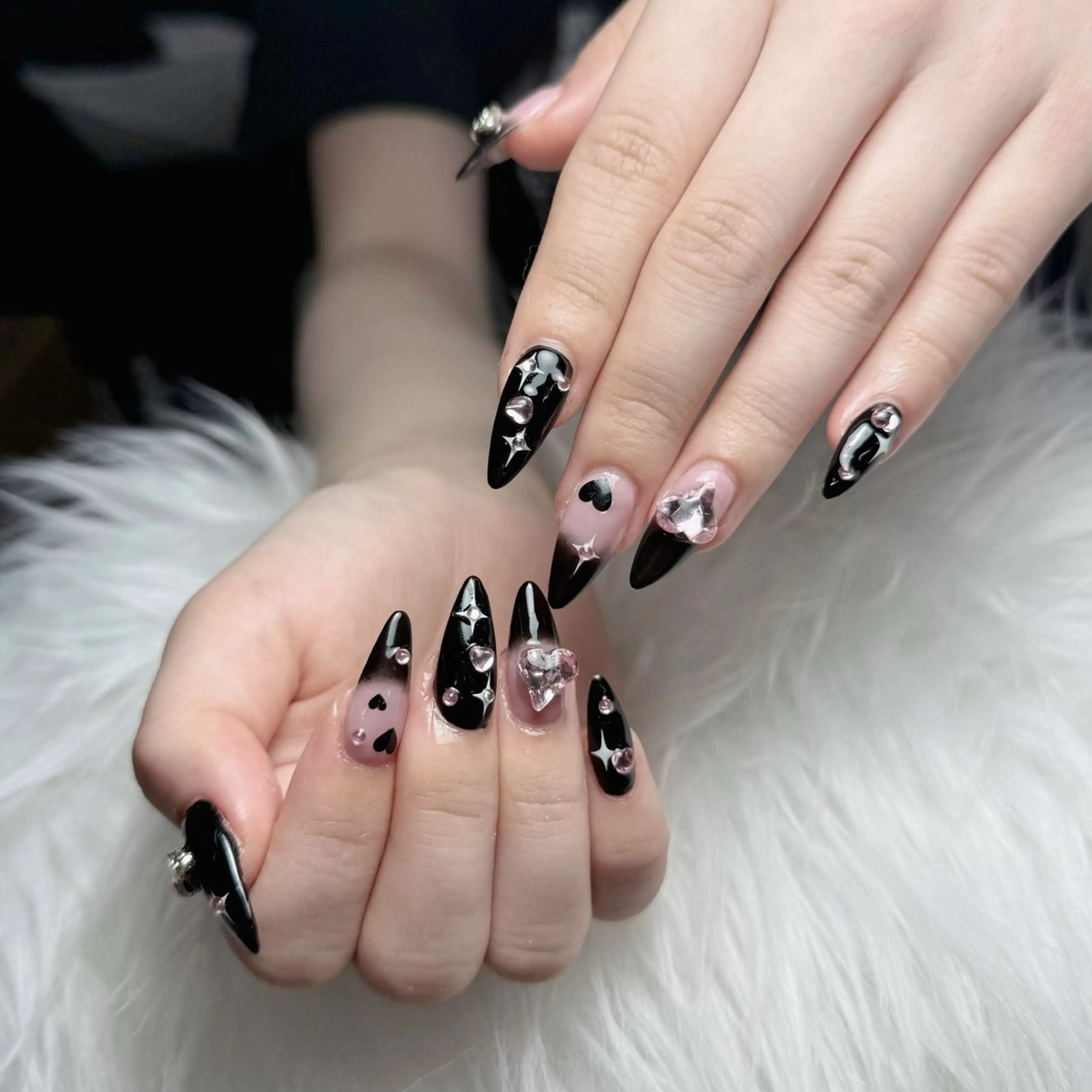 ネイル アートネイル フレンチネイル ジェルネイル 韓国ネイル マグネットネイル ハンドネイル Lenie Nail okubo所属・Lenie Nail Okuboのネイルデザイン