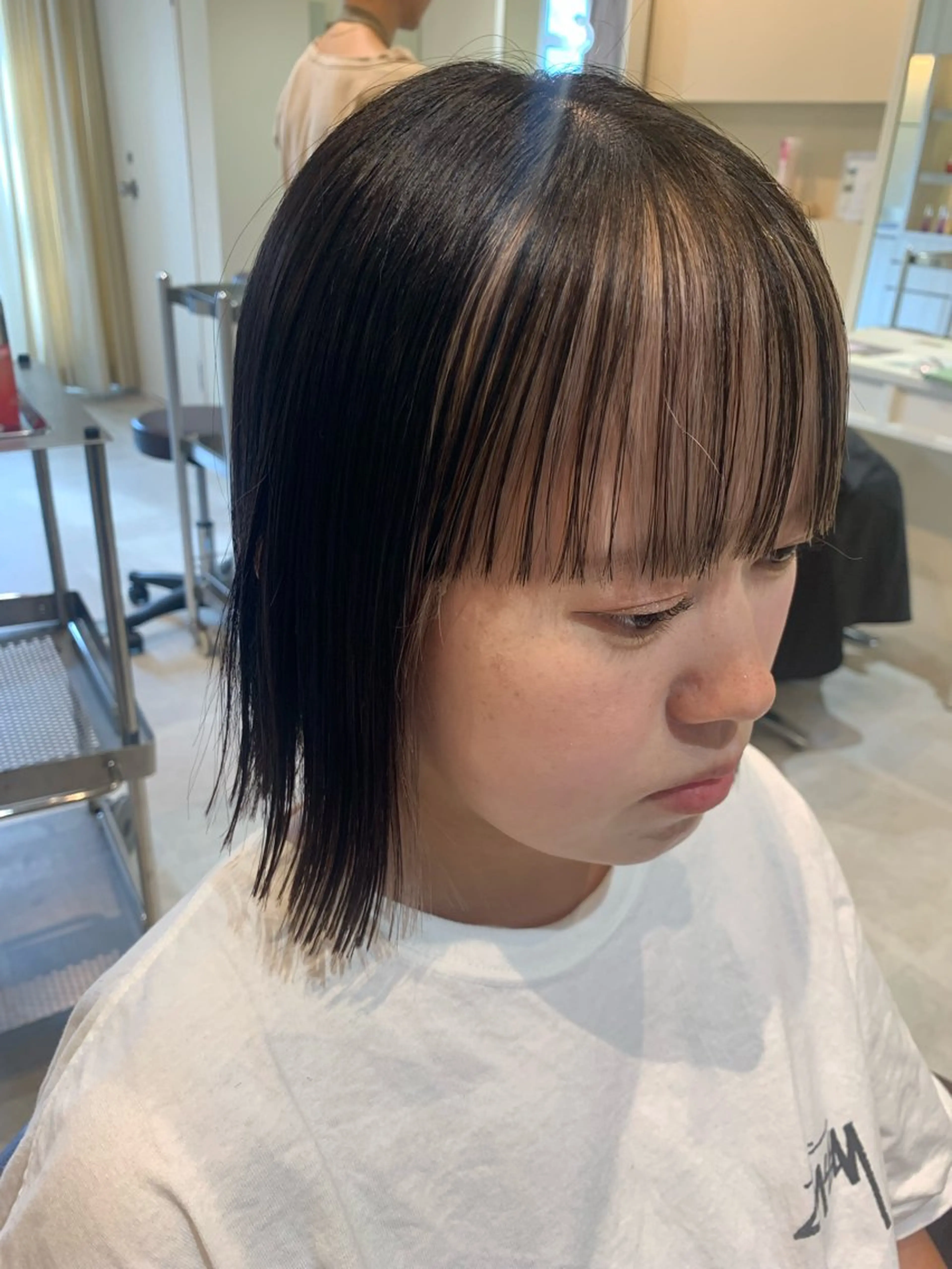 ミディアム ヘアカラー トリートメント SALOWIN名古屋栄店所属・Yuuki🌷名古屋 栄 カラー/ボブのヘアスタイル