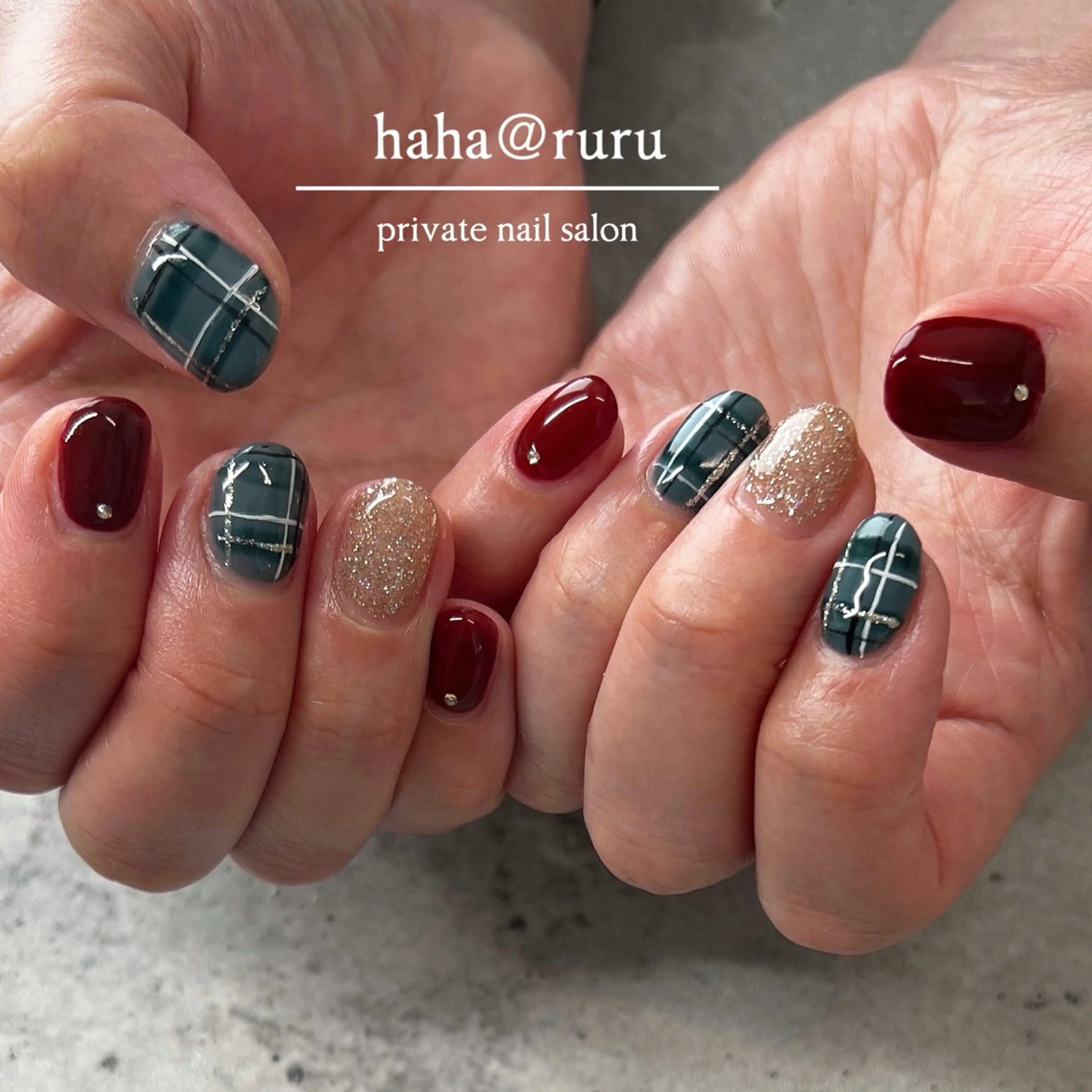 ネイル haha@ ruruのネイルデザイン
