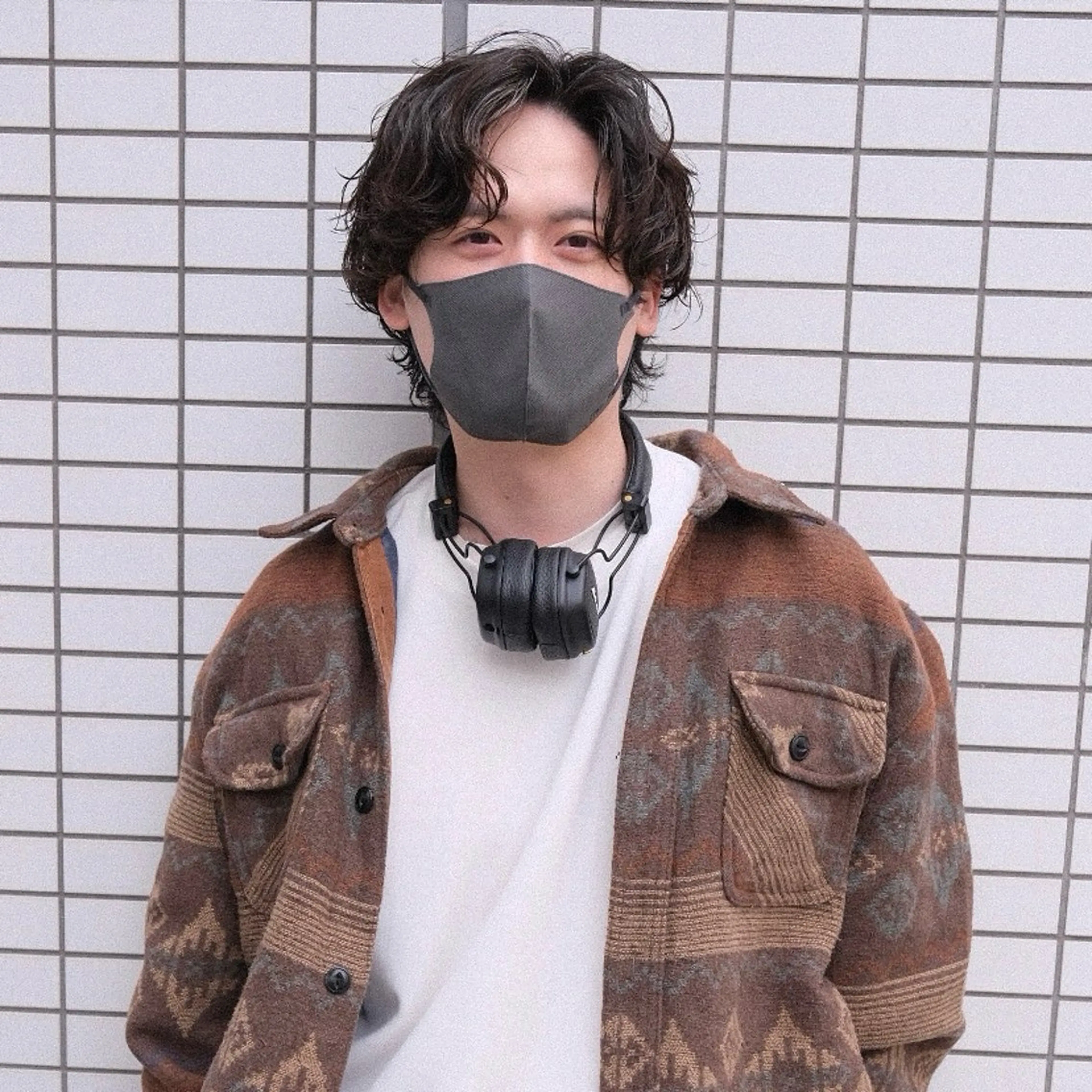 パーマ メンズ カット パーマ BELO MAN所属・BELO MAN吉川 大貴のヘアスタイル