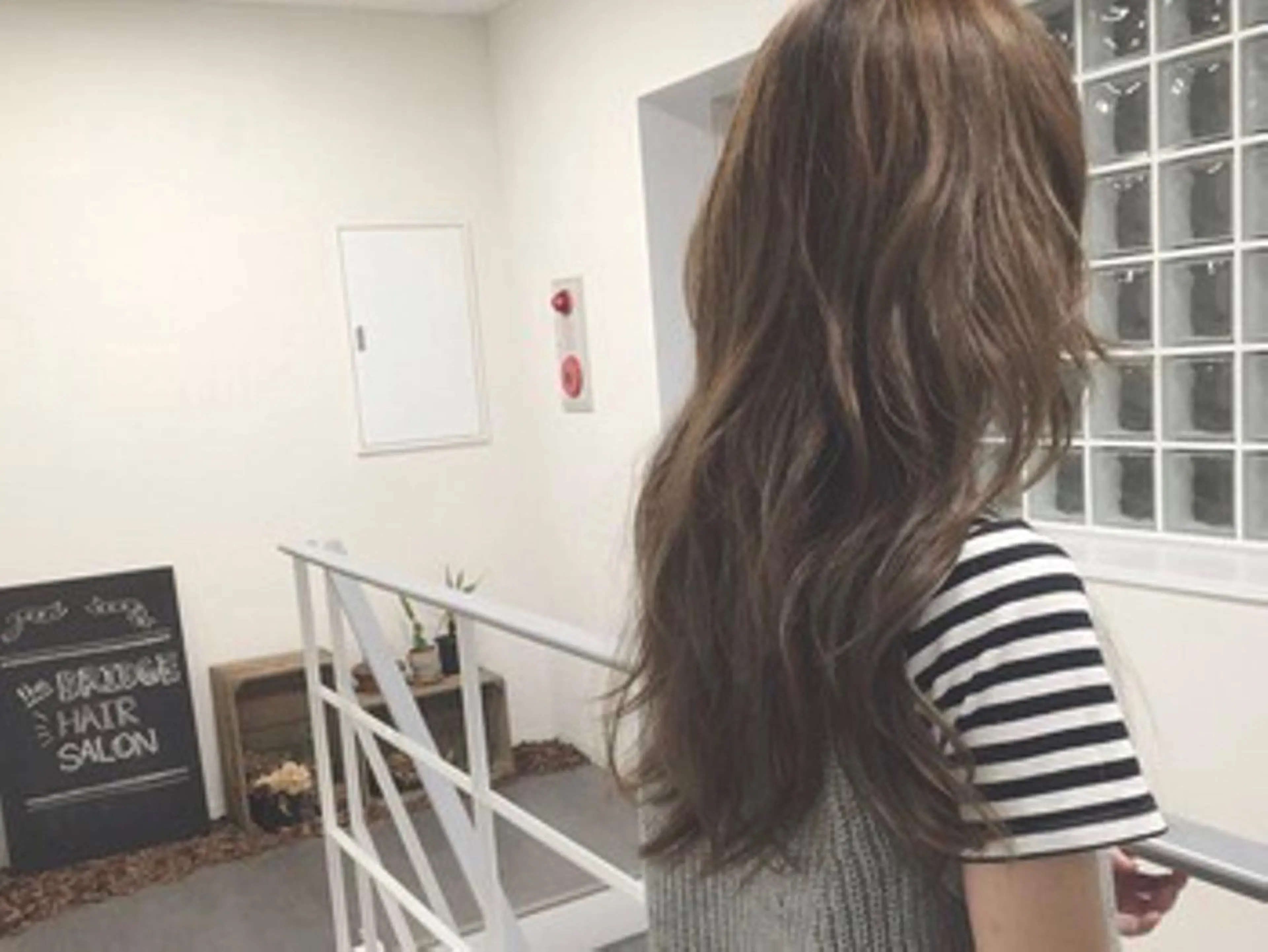 ロング the BRIDGE hair salonのヘアスタイル