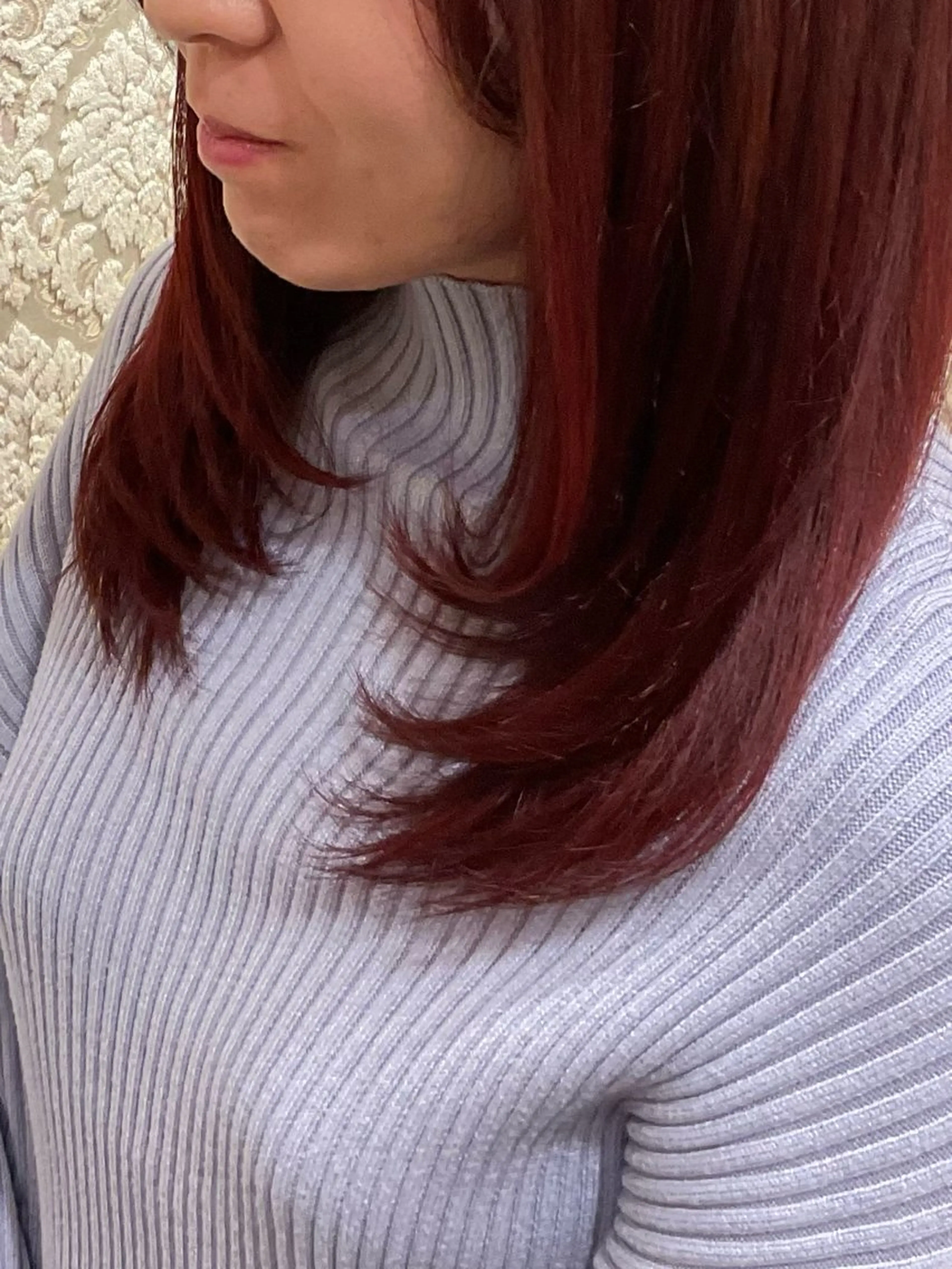 ロング カラー 齋藤 若菜のヘアスタイル